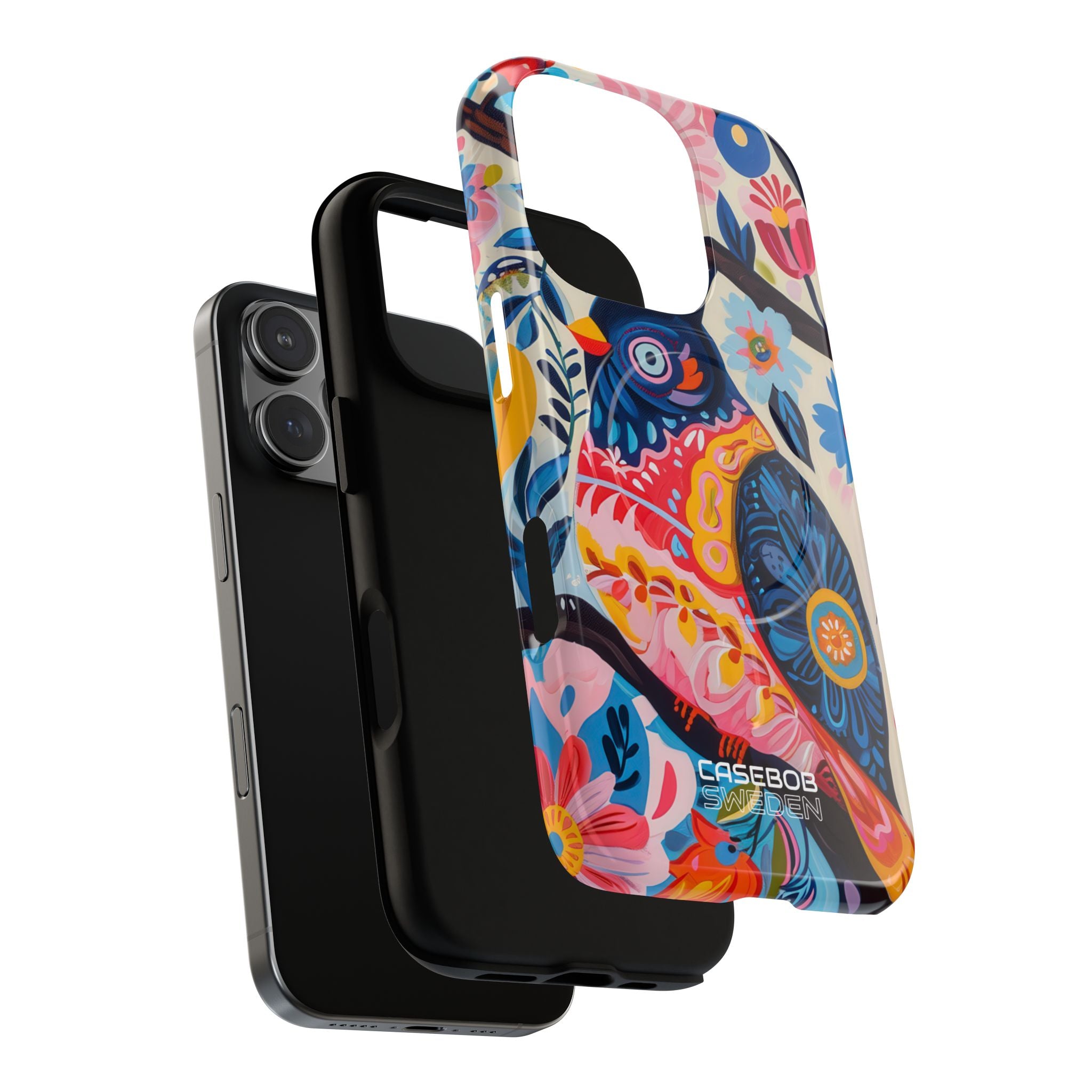 Whimsical Owl Garden iPhone 16 - Tough+