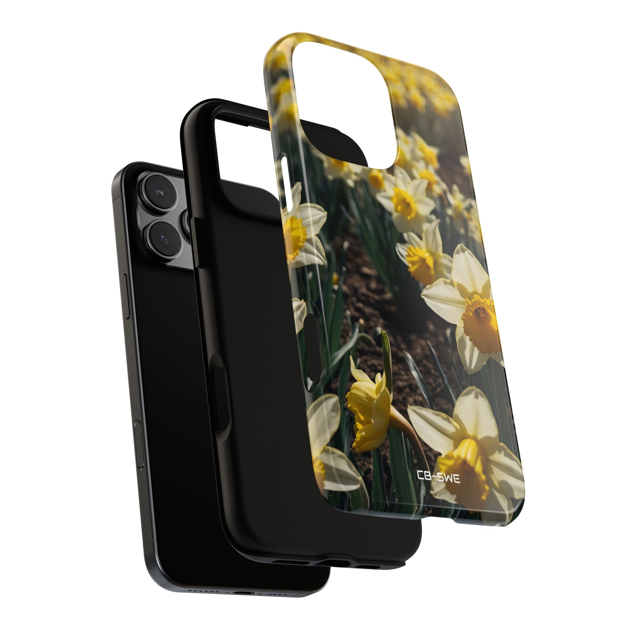 Golden Daffodils Bloom - iPhone Case