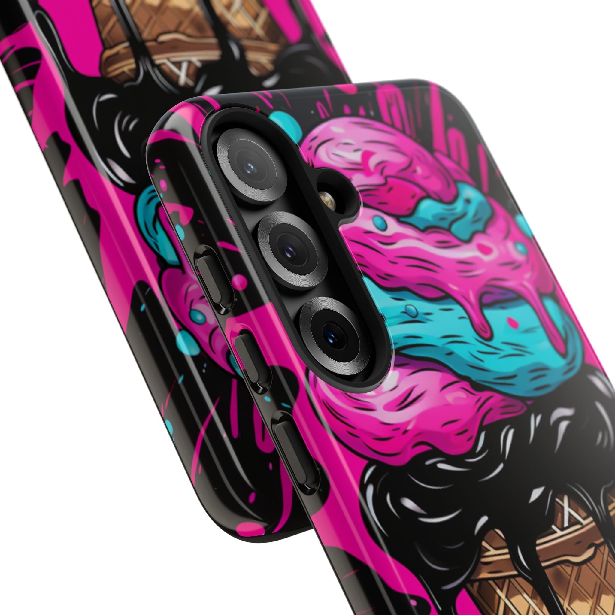 Neon Ice Cream Burst - Samsung Case