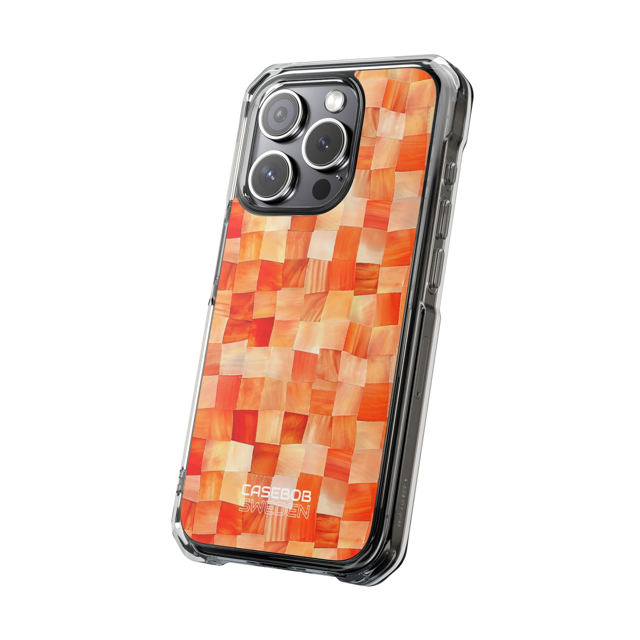 Vibrant Mosaic Tapestry iPhone 15 - Impact Clear+