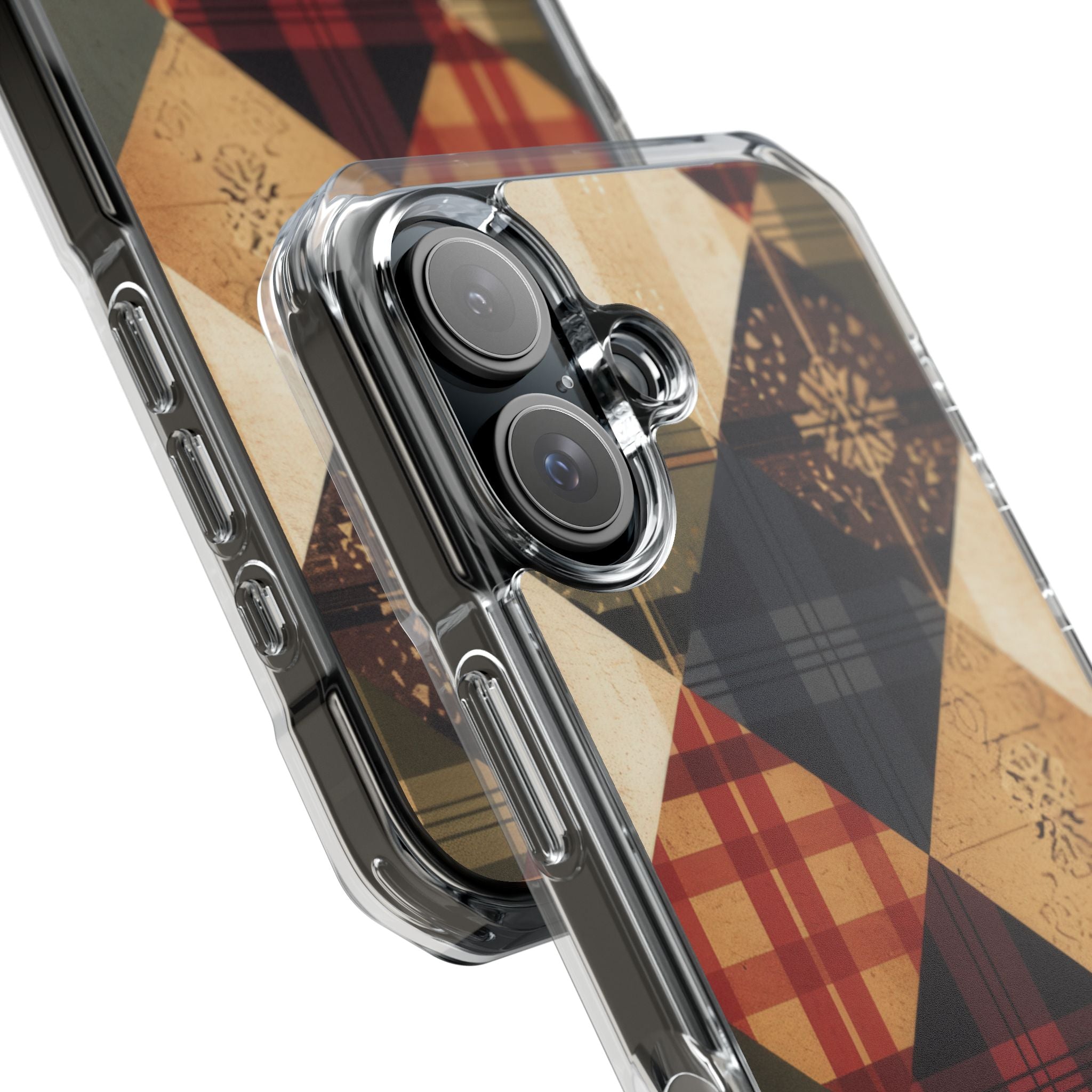 Rustic Quilt Charm iPhone 16 - Impact Clear+