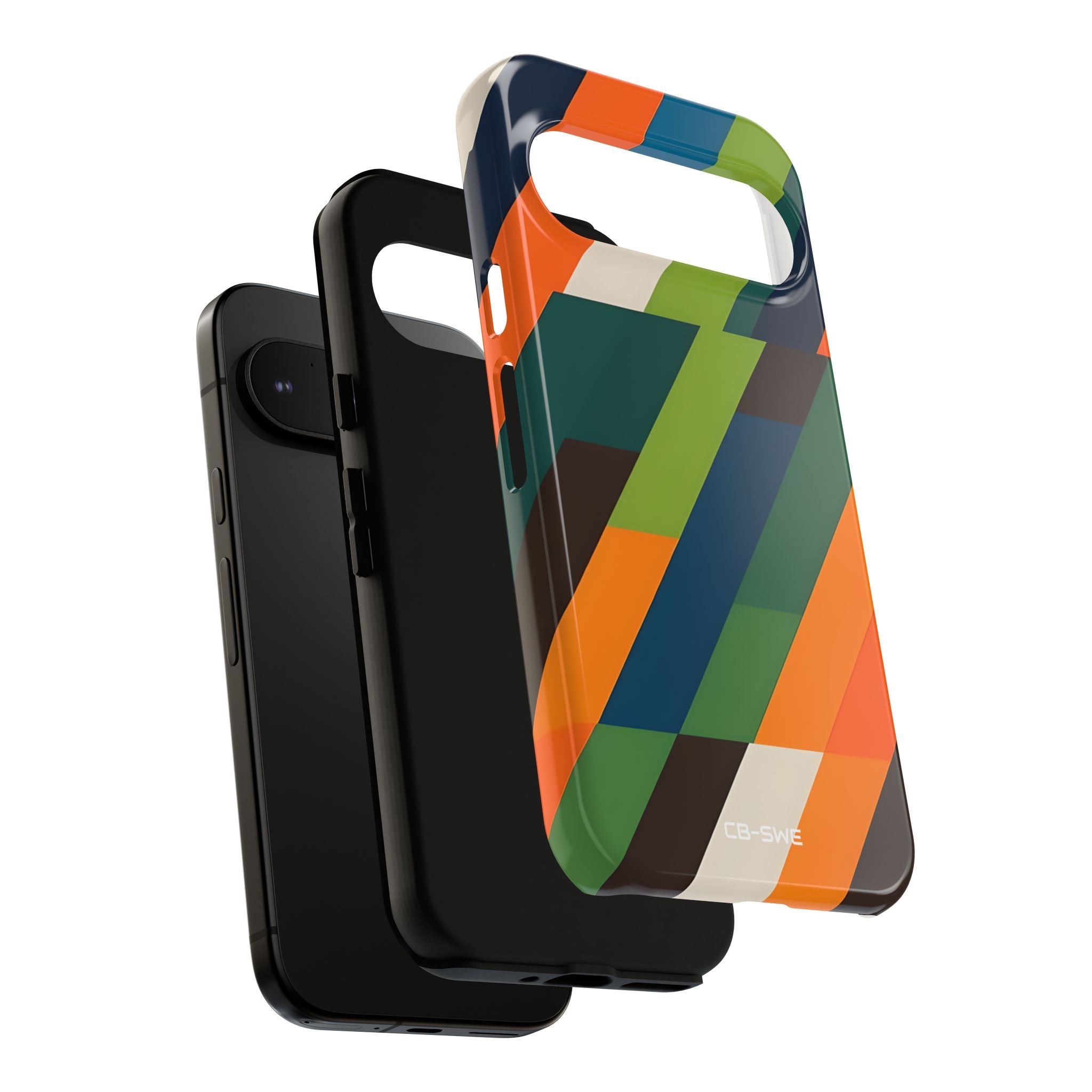 Geometric Color Intersection - Google Pixel Case