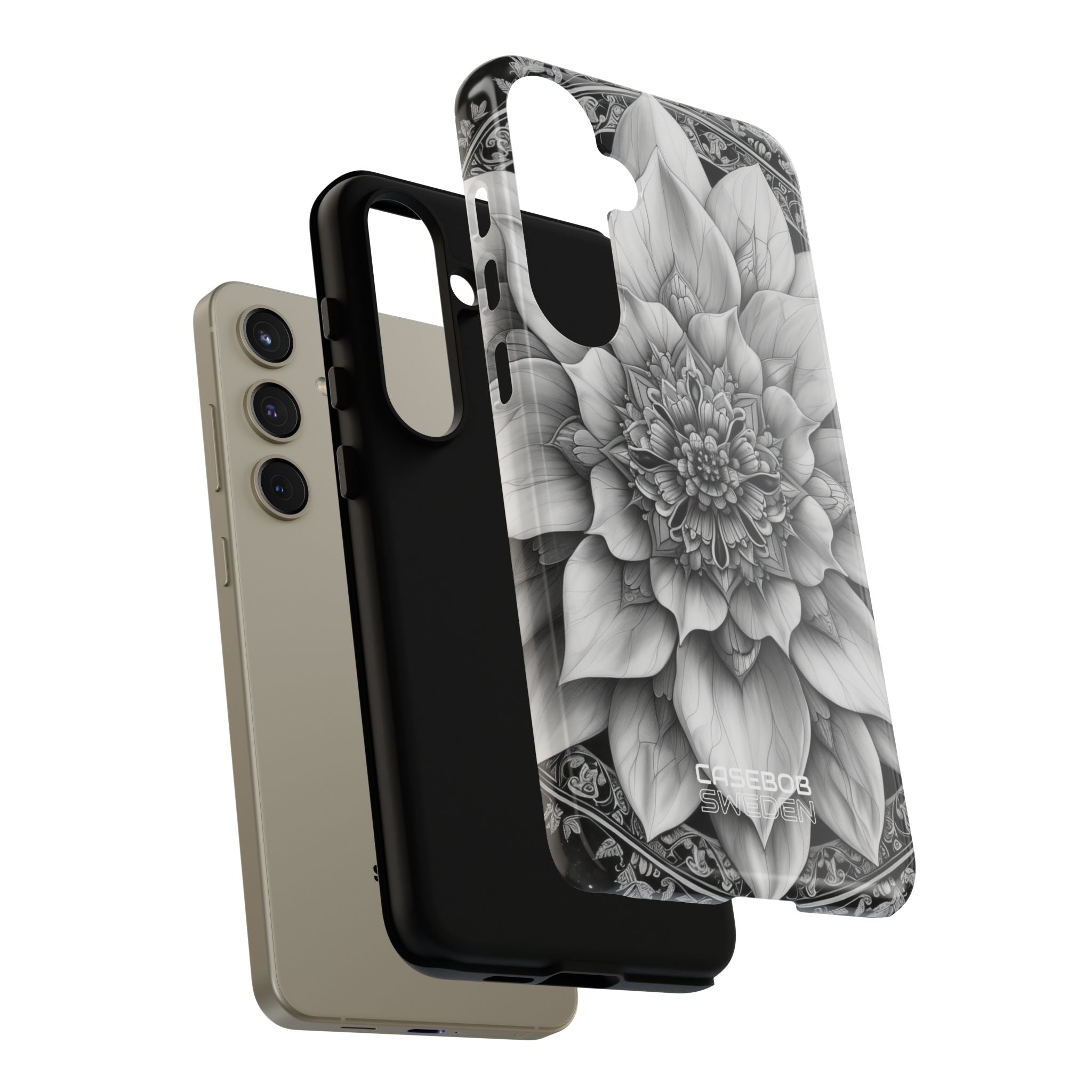 Cosmic Floral Mandala Samsung S24 - Tough