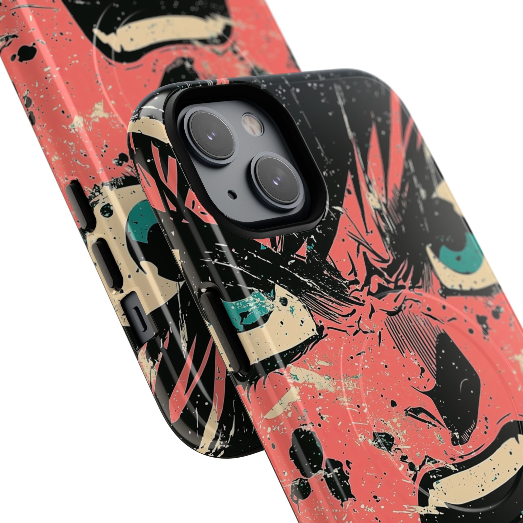 Screaming Face Pink iPhone 14 Plus Case - Tough+