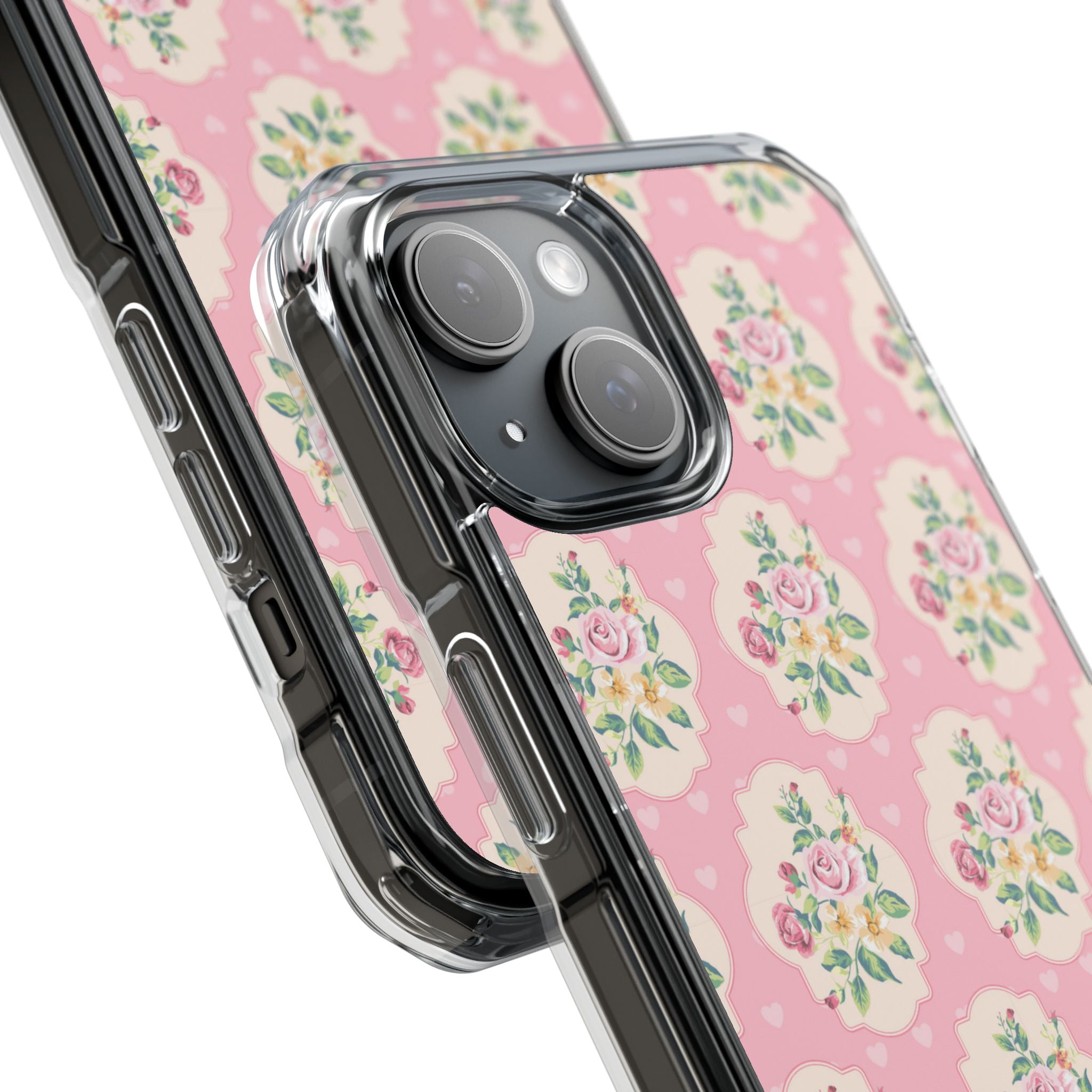 Vintage Floral Romance iPhone Case - Impact