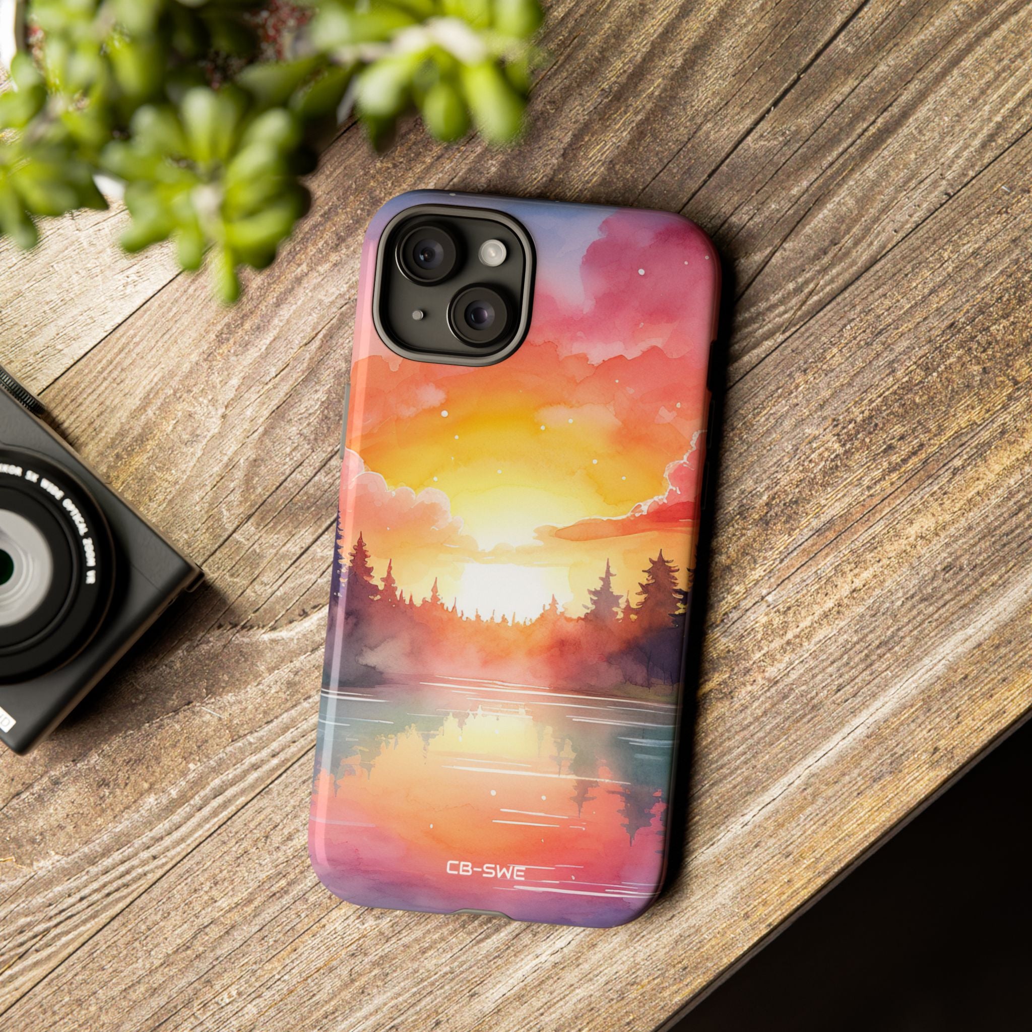 Sunset Reflections Glow - iPhone Case