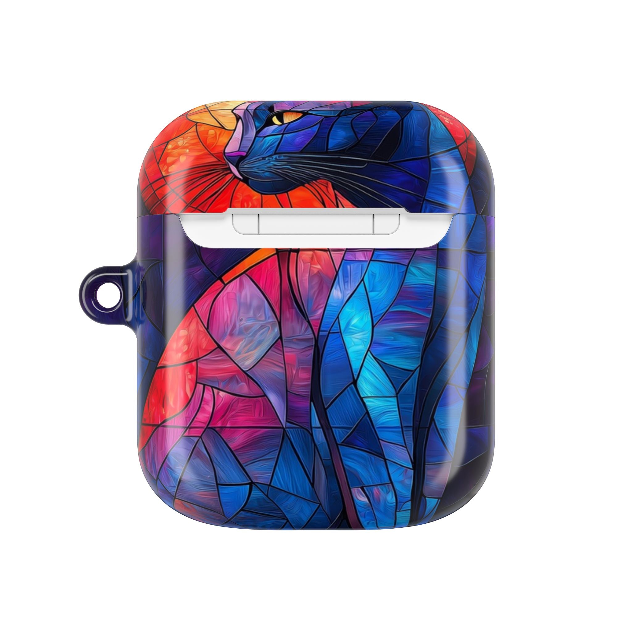 Stained Glass Cat - AirPods Case