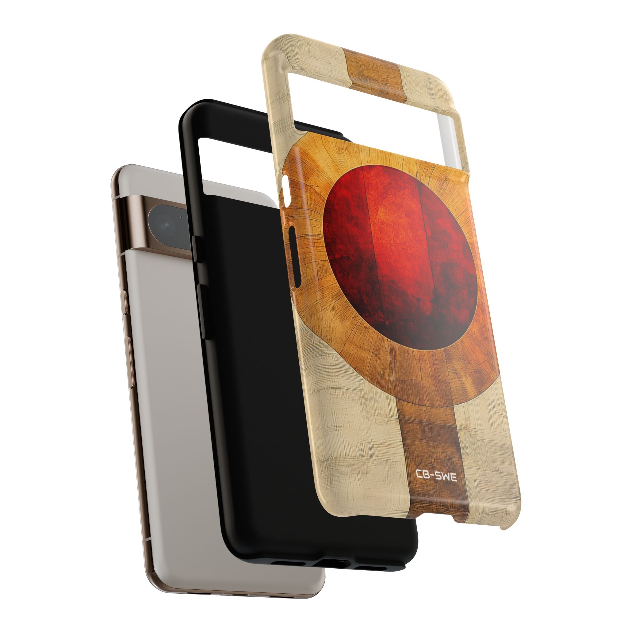 Warm Circles Embrace - Google Pixel Case