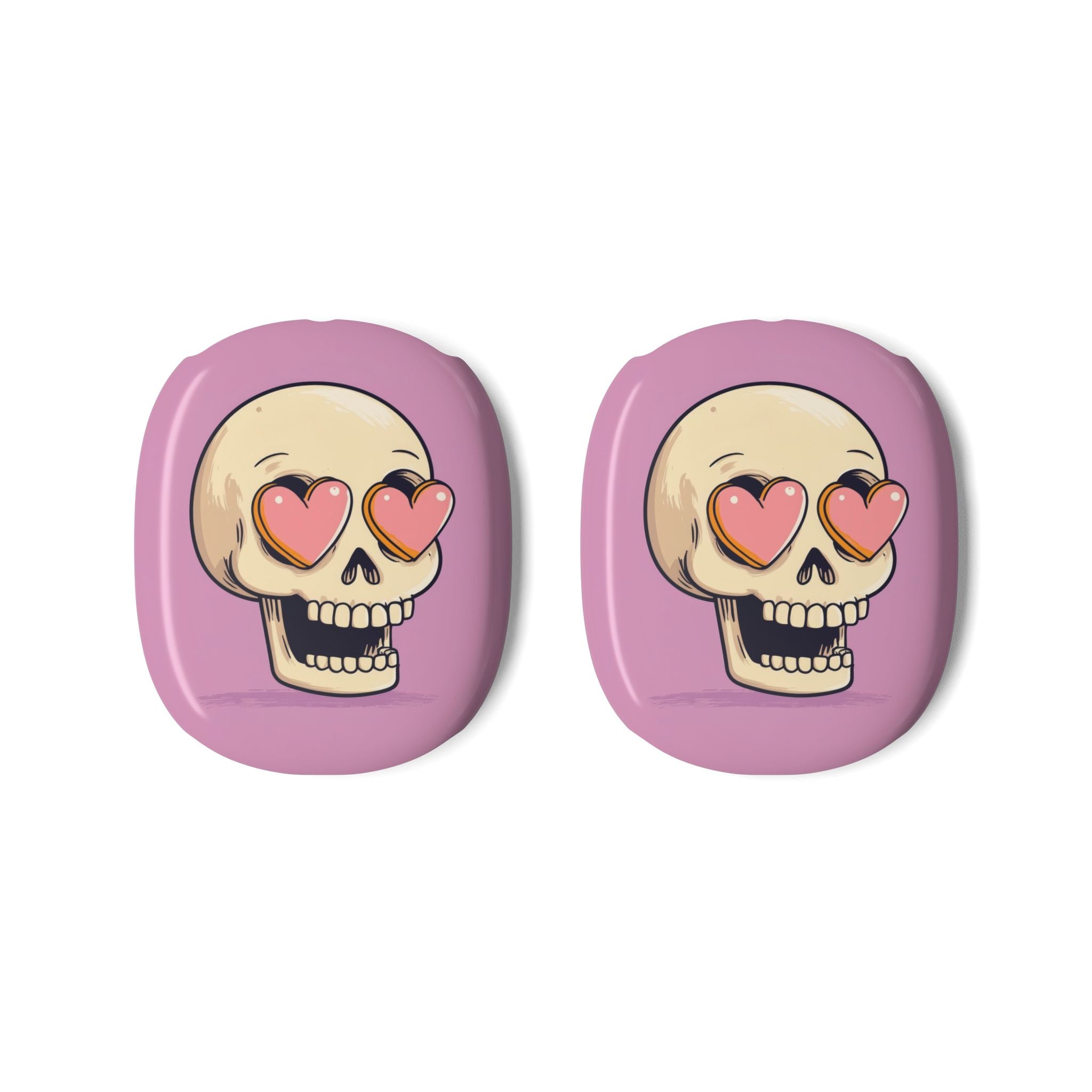 Heart Eyes Skull - AirPod Max Case