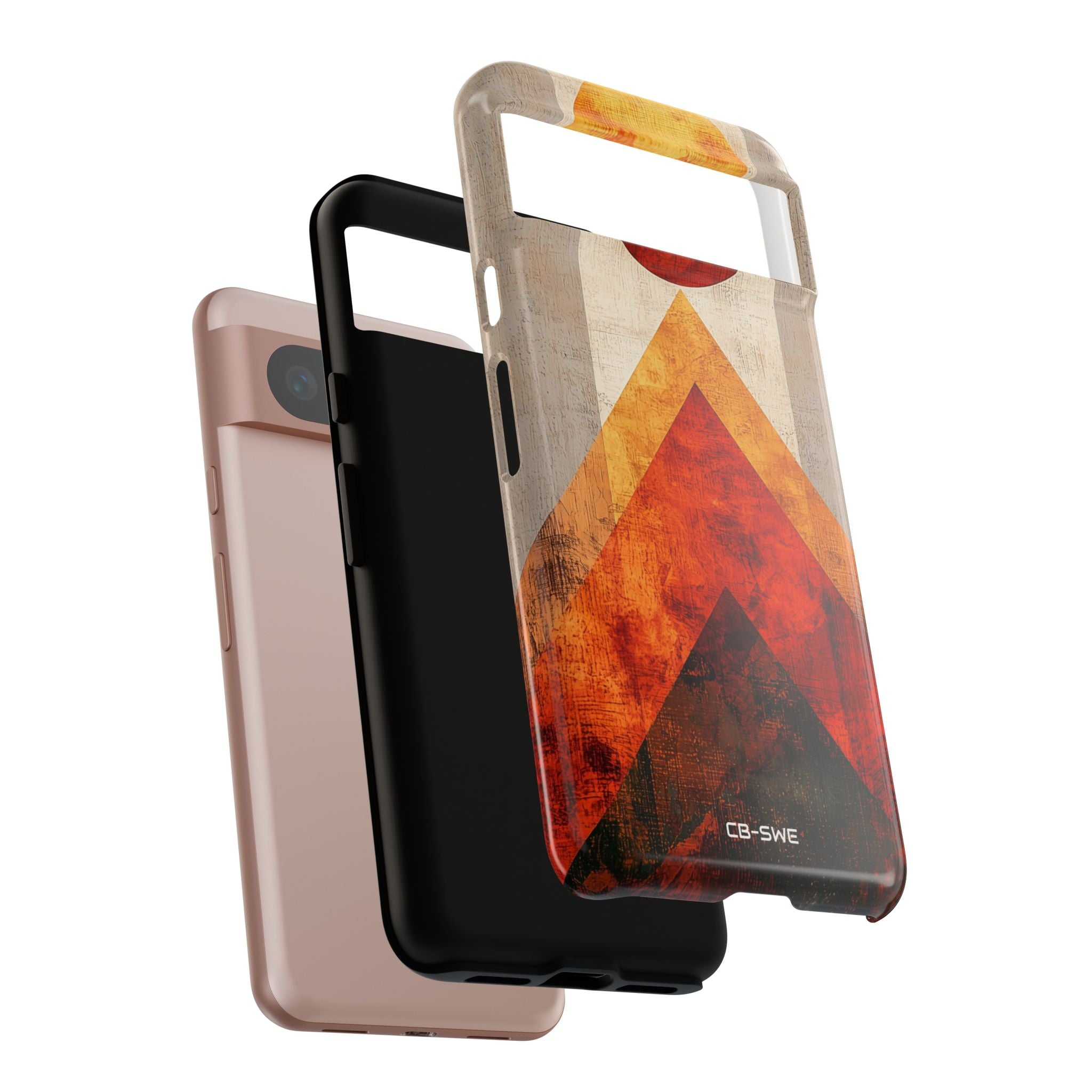 Sun Embraces Mountains - Google Pixel Case