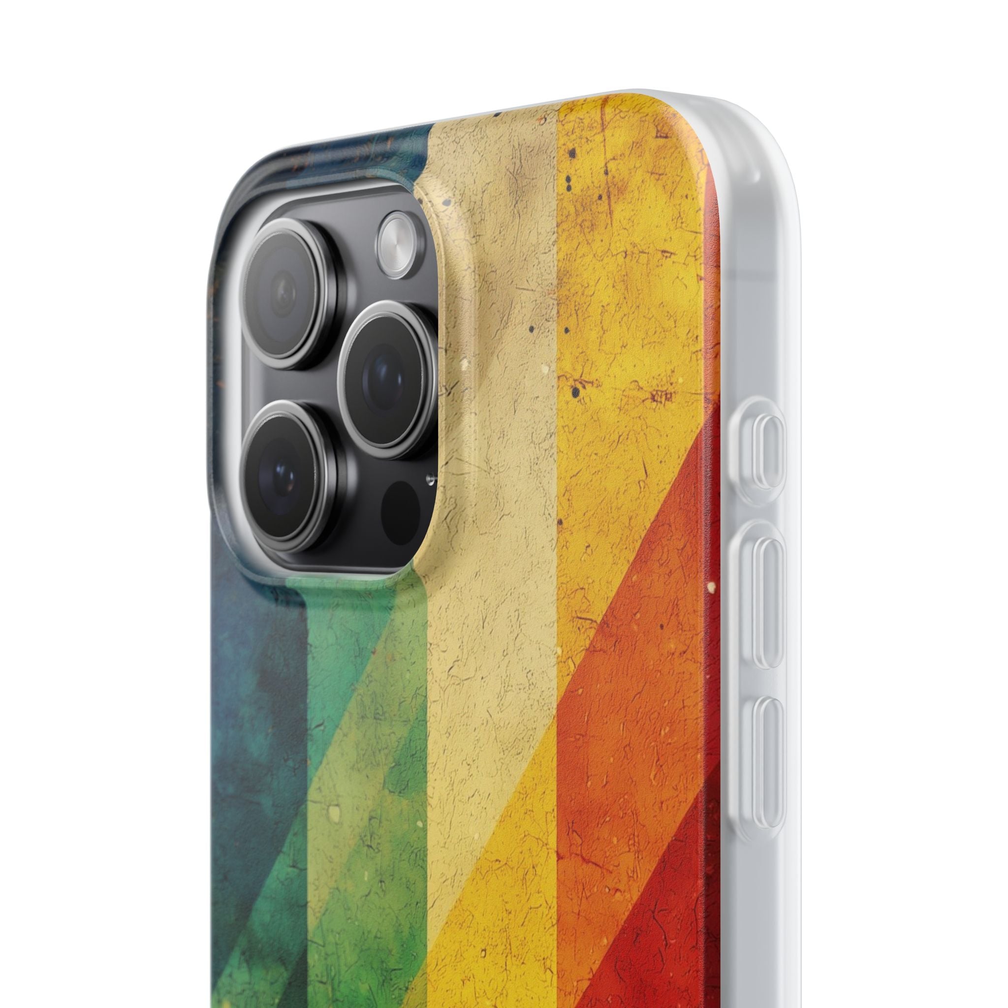 Diagonal Spectrum iPhone 15 Pro Max Case - Soft