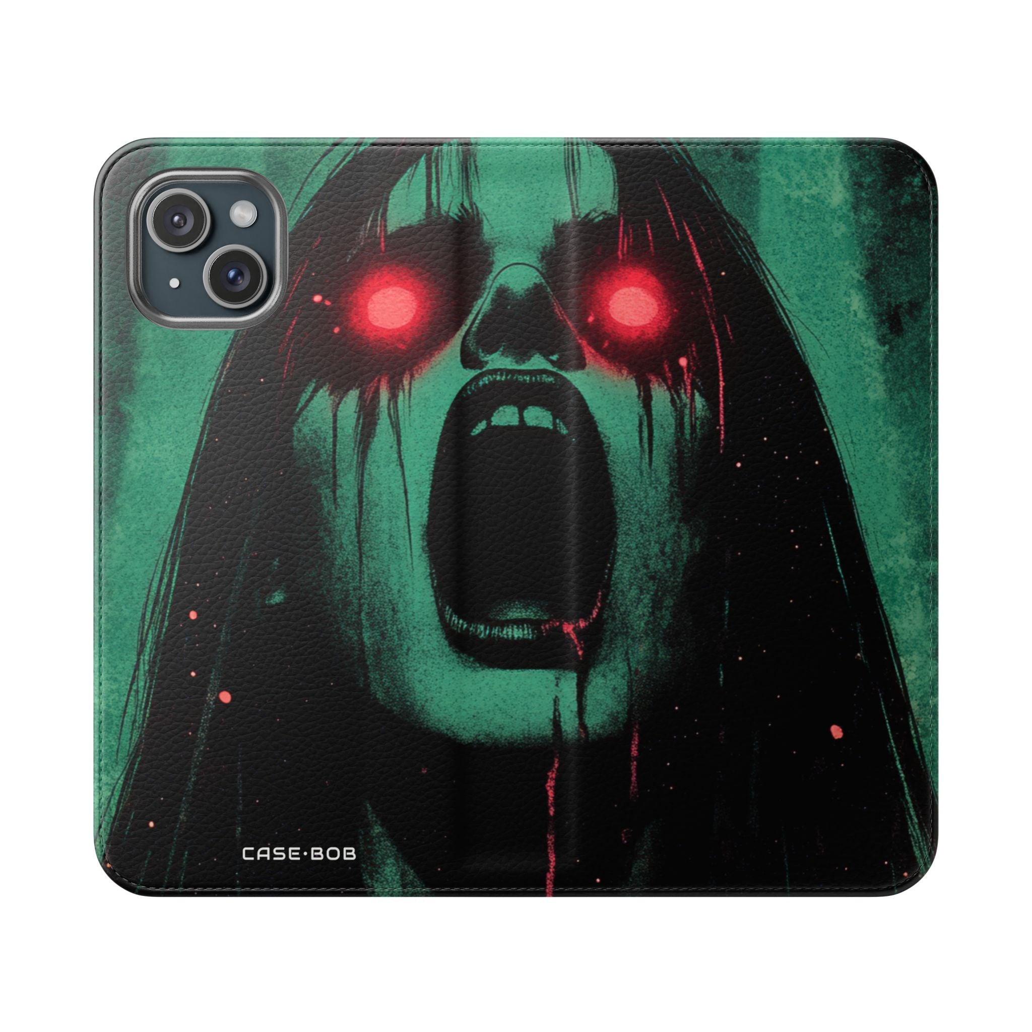Screaming Glow - iPhone 15 Plus Case - Wallet