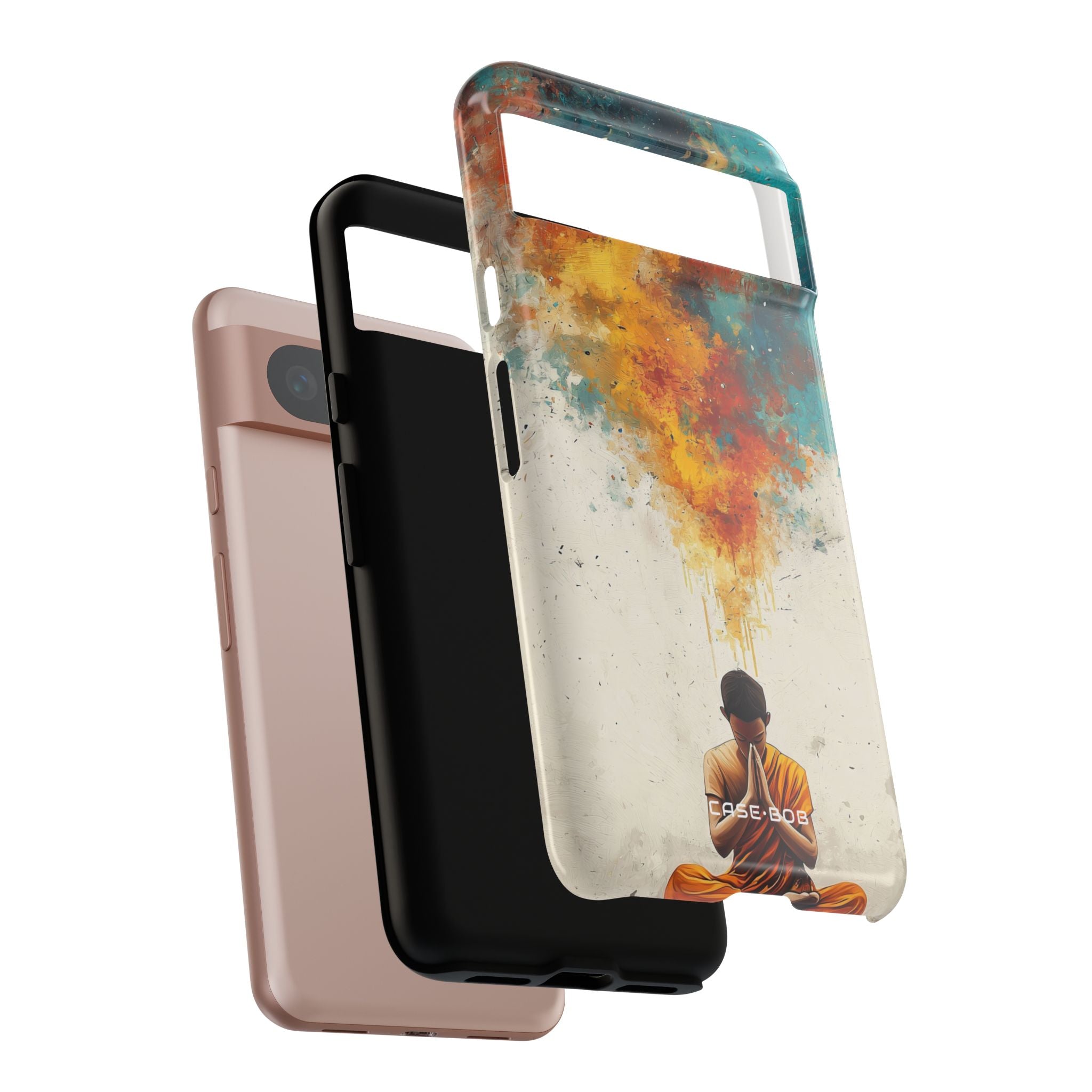 Meditative Glow Google Pixel 8 Case - Tough