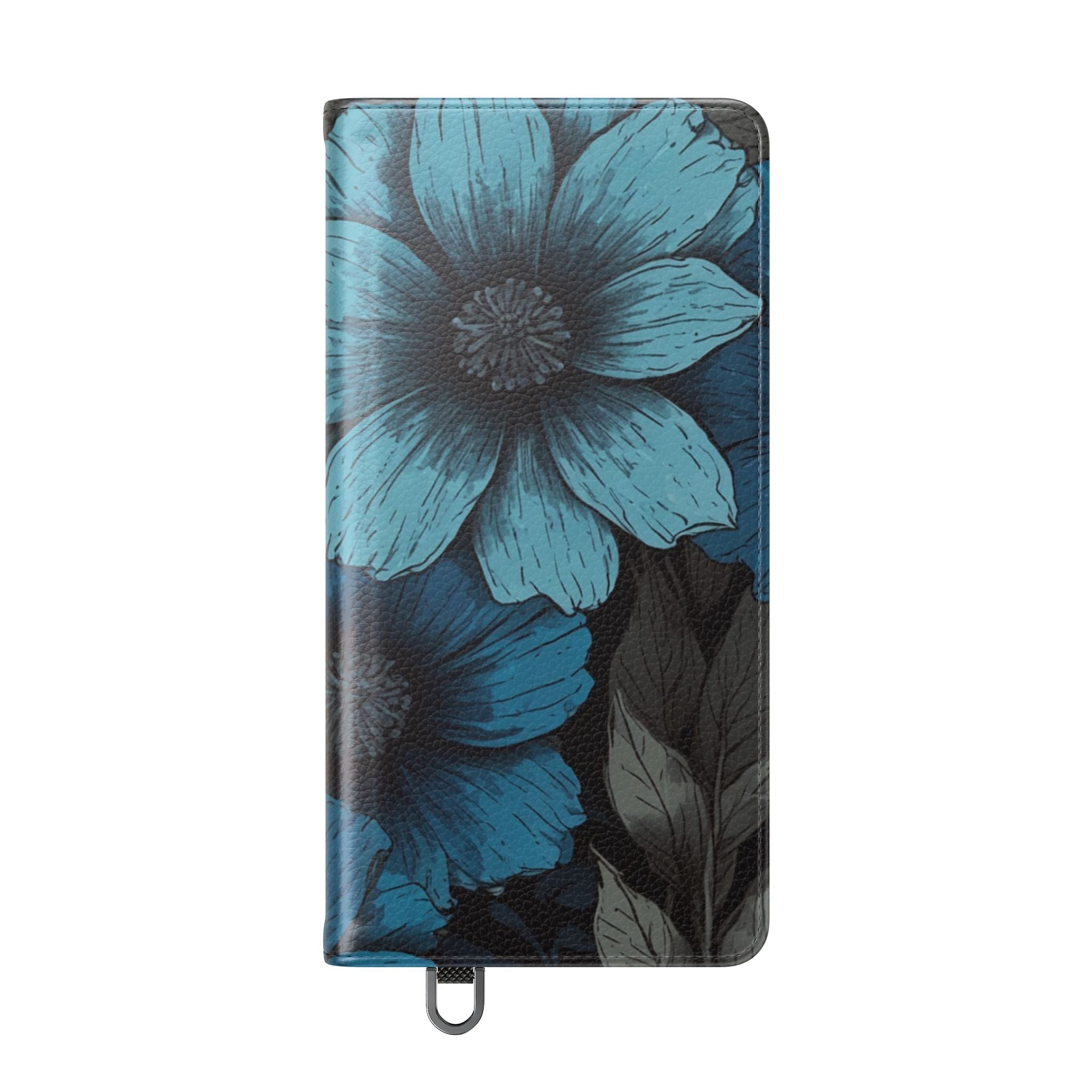 Blue Petal Bloom - Samsung S25 Ultra Case - Wallet