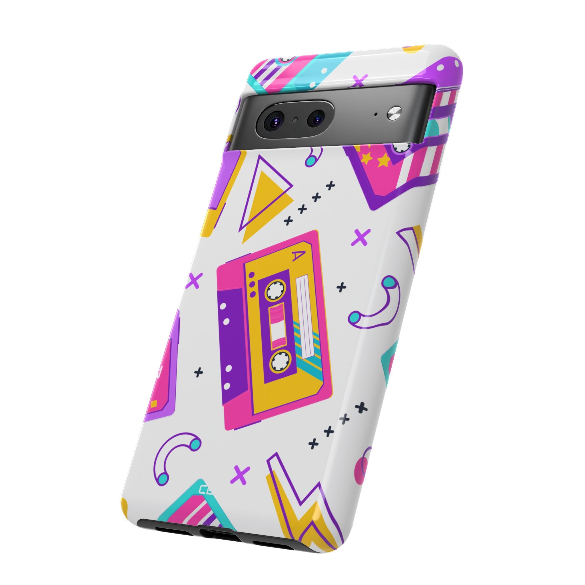 Retro Cassette Chaos - Google Pixel Case