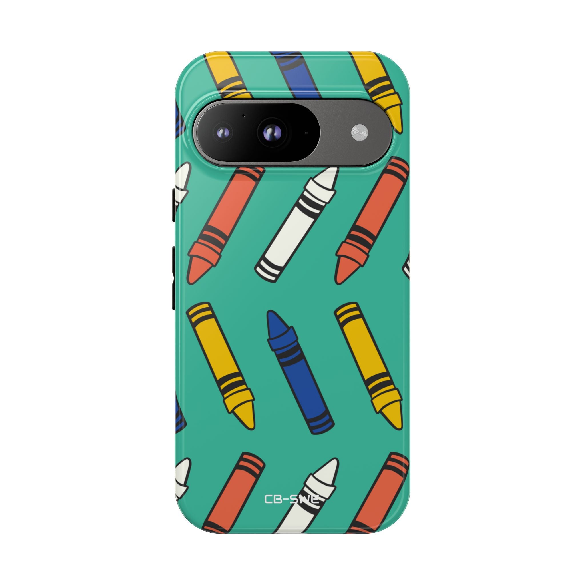 Crayons Dance Playfully - Google Pixel Case