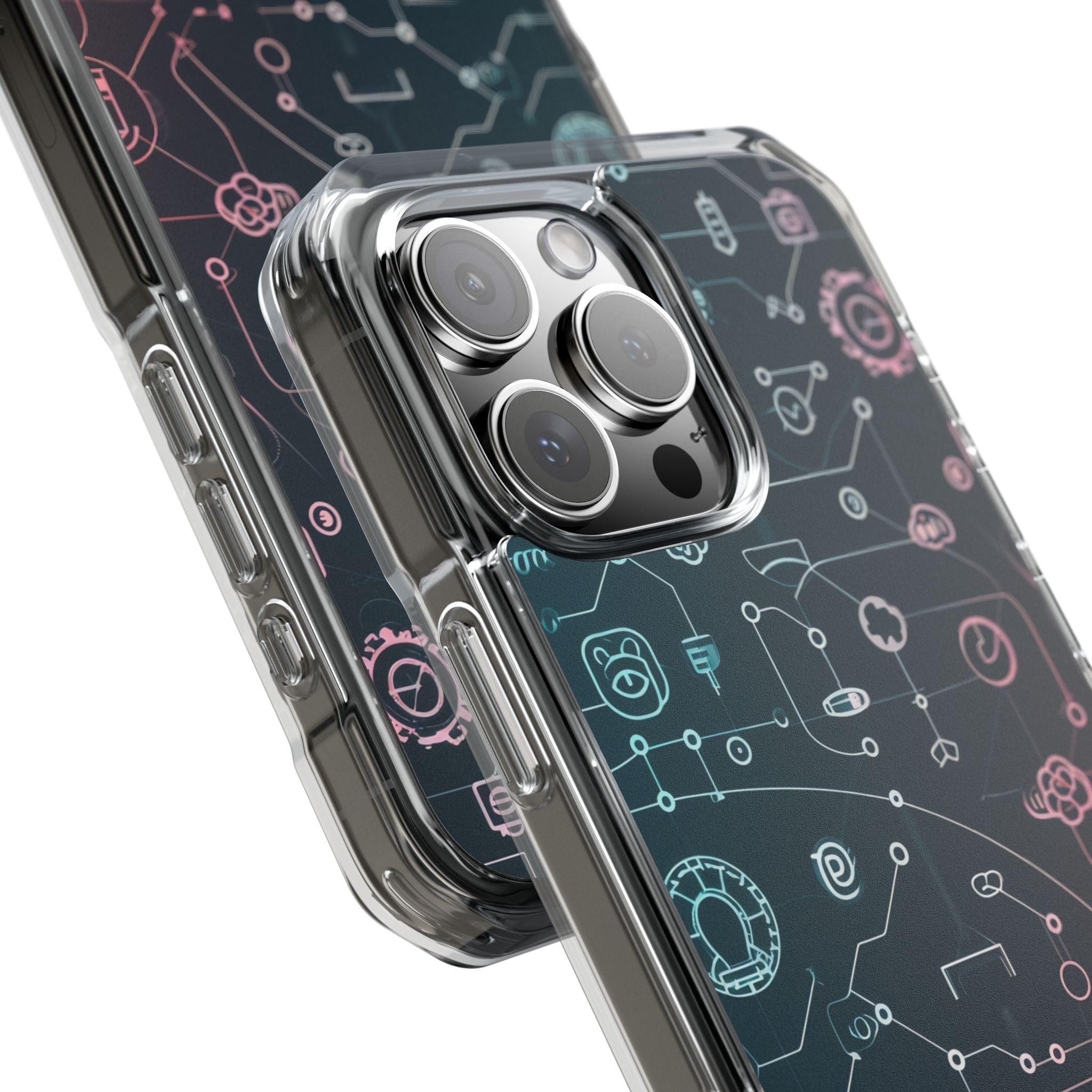 Digital Circuit Flow iPhone 16 - Impact Clear+