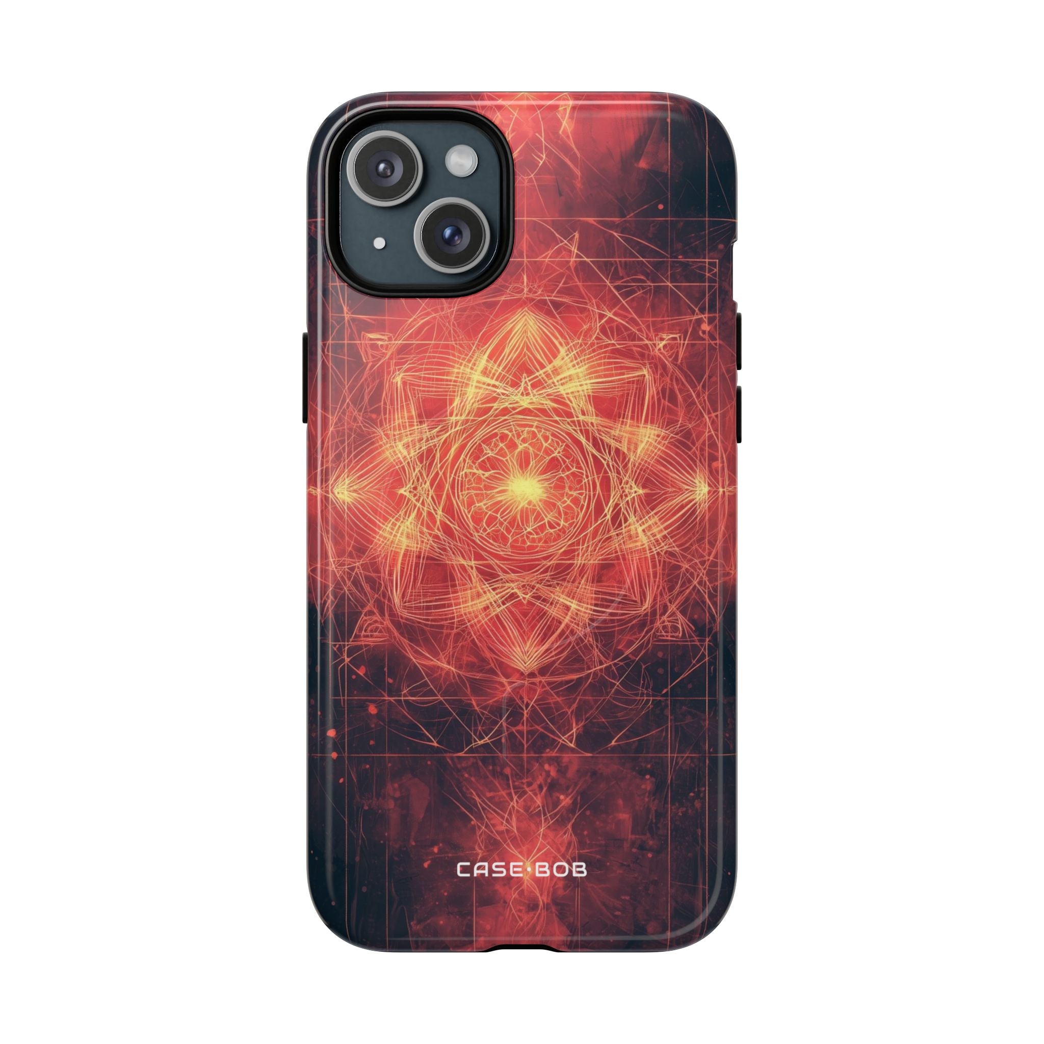 Radiant Mandala iPhone 15 Plus Case - Tough+