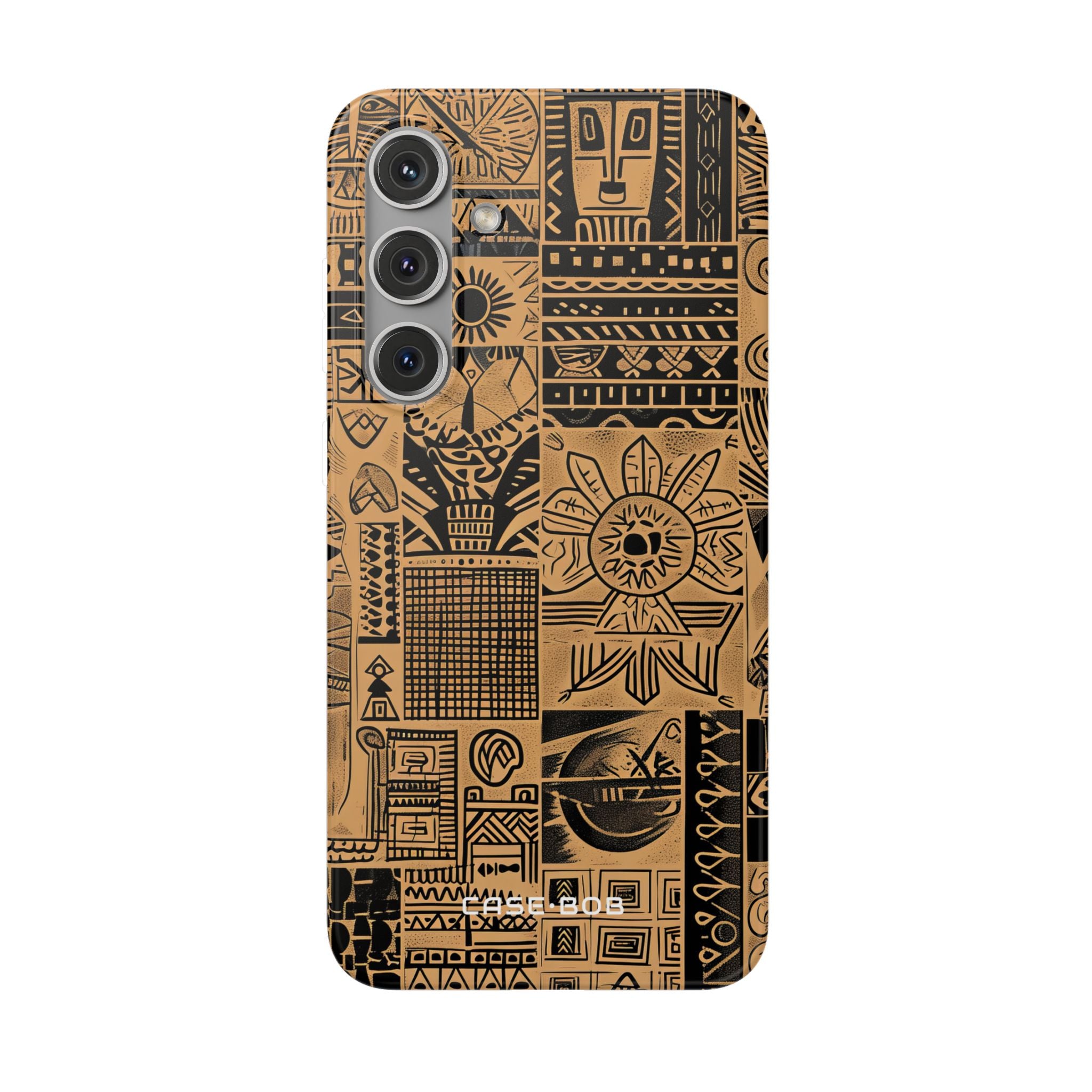Tribal Faces Samsung S24 Plus Case - Soft