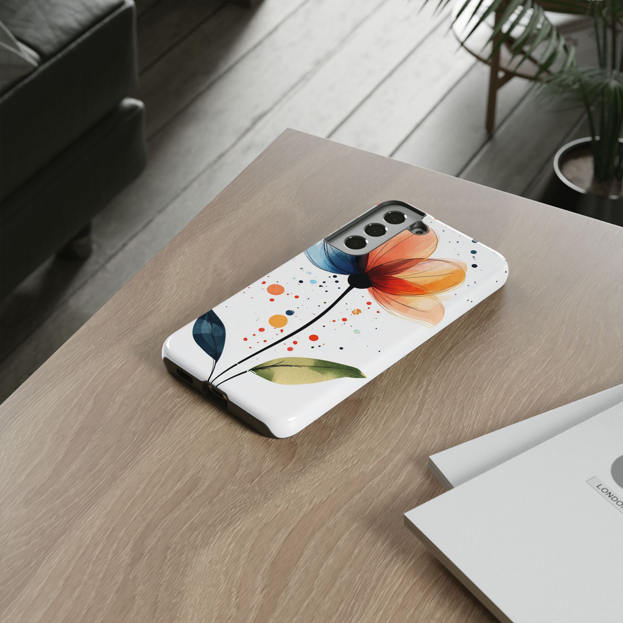 Vibrant Floral Blooms - Samsung Case