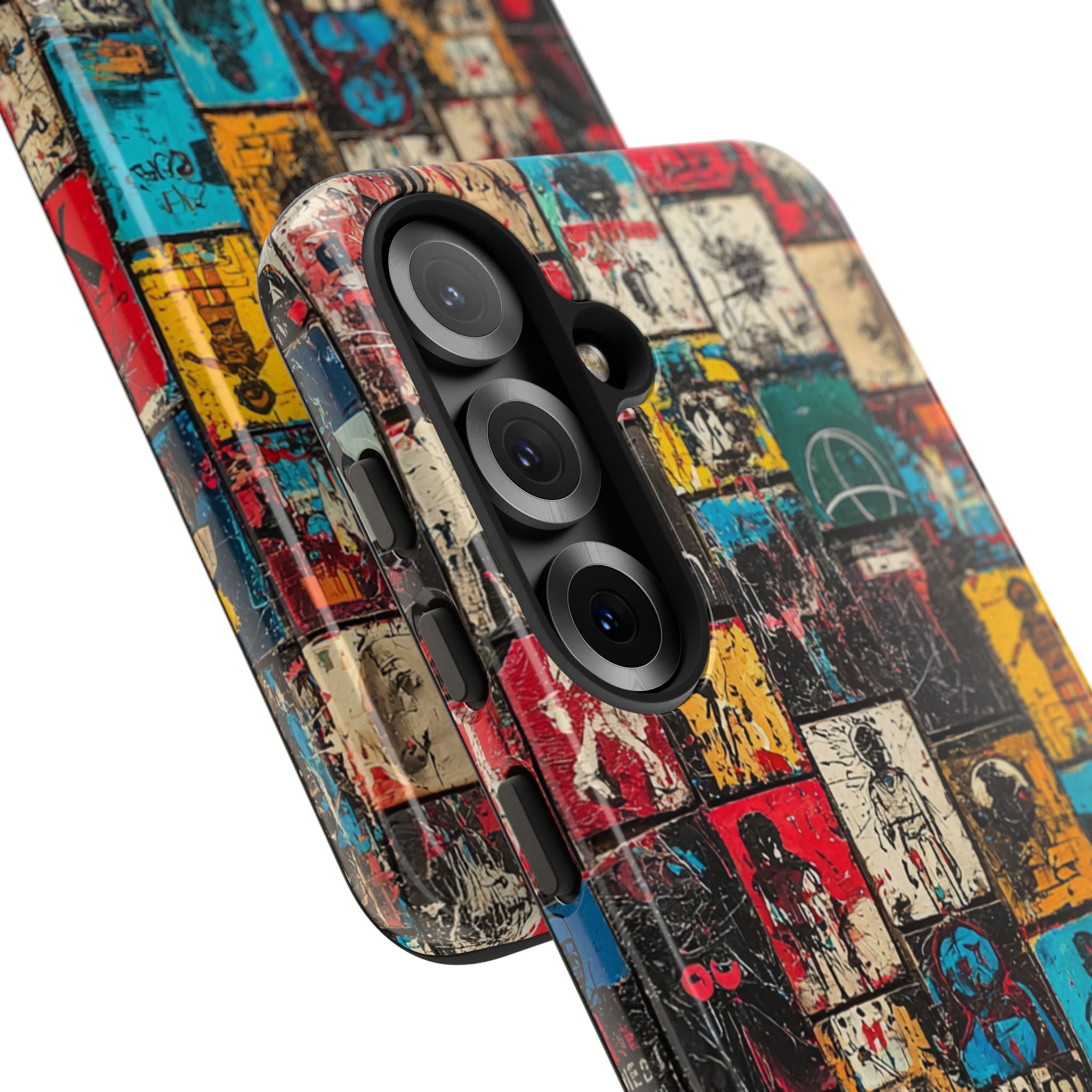 Figured Grid Samsung S25 Case - Tough