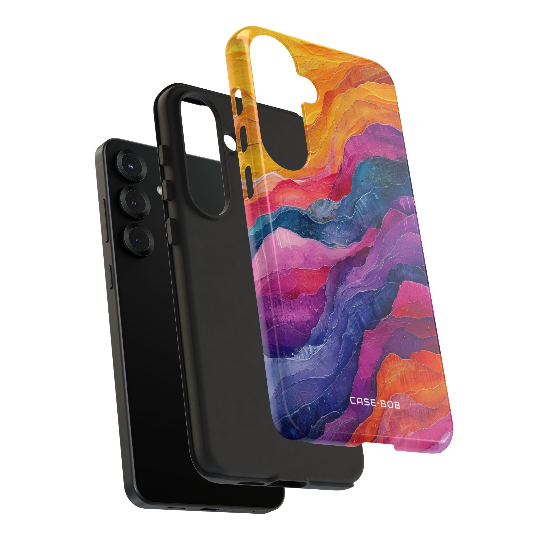 Vibrant Flow Samsung S25 Plus Case - Tough