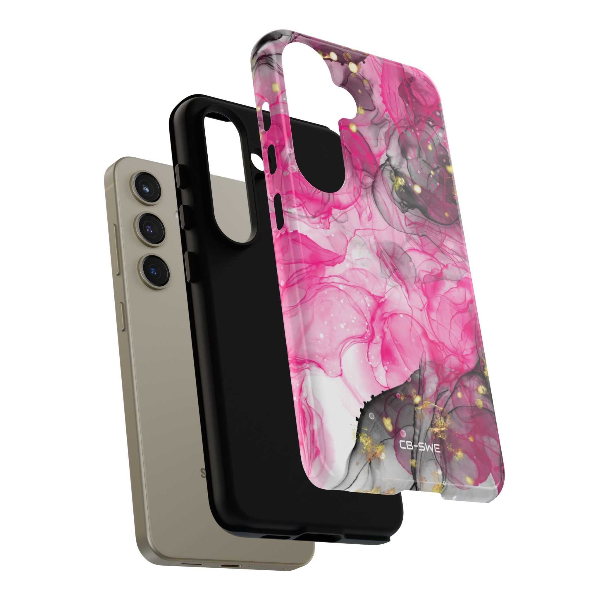 Vibrant Pink Swirls - Samsung Case