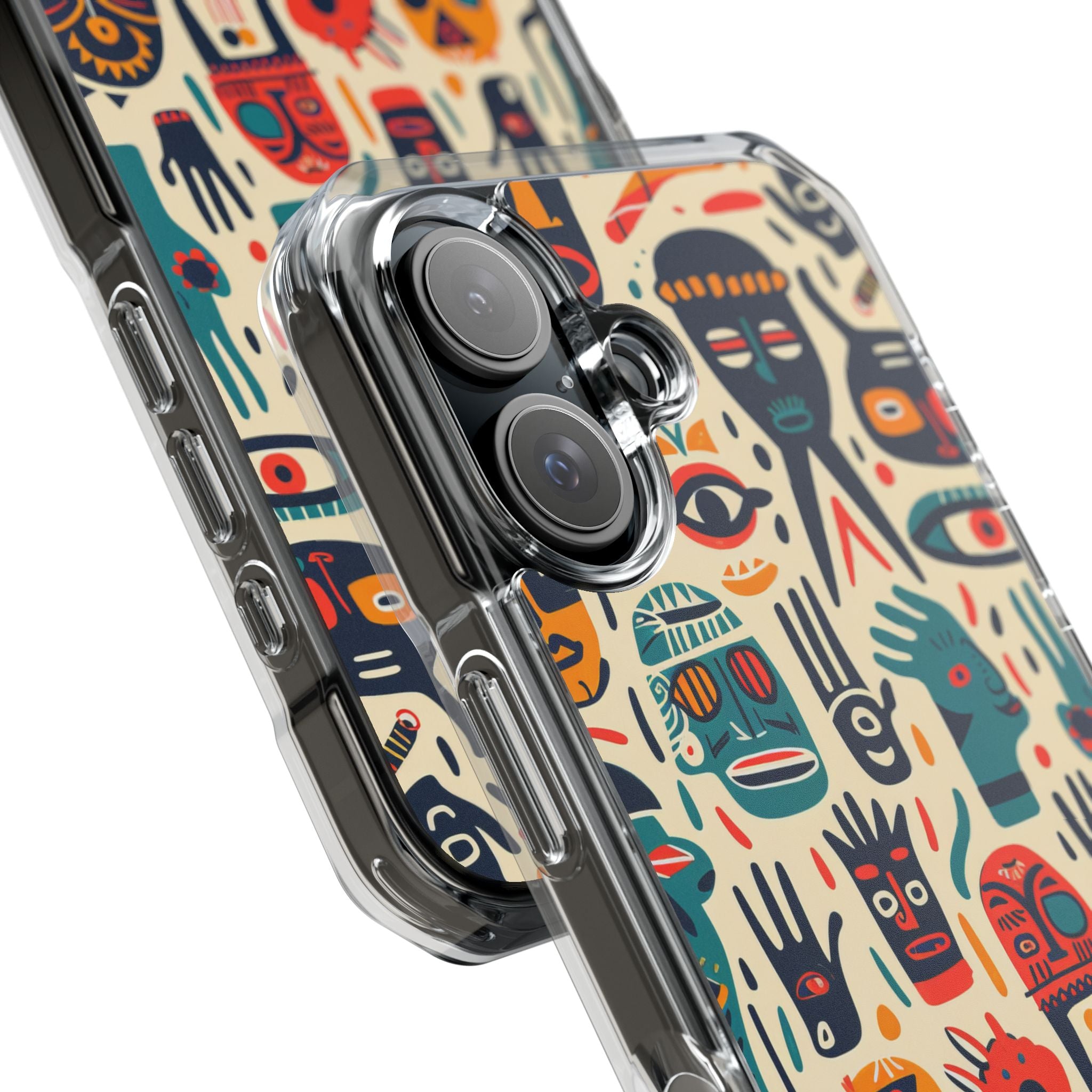 Vivid Faces iPhone 16 Case - Impact