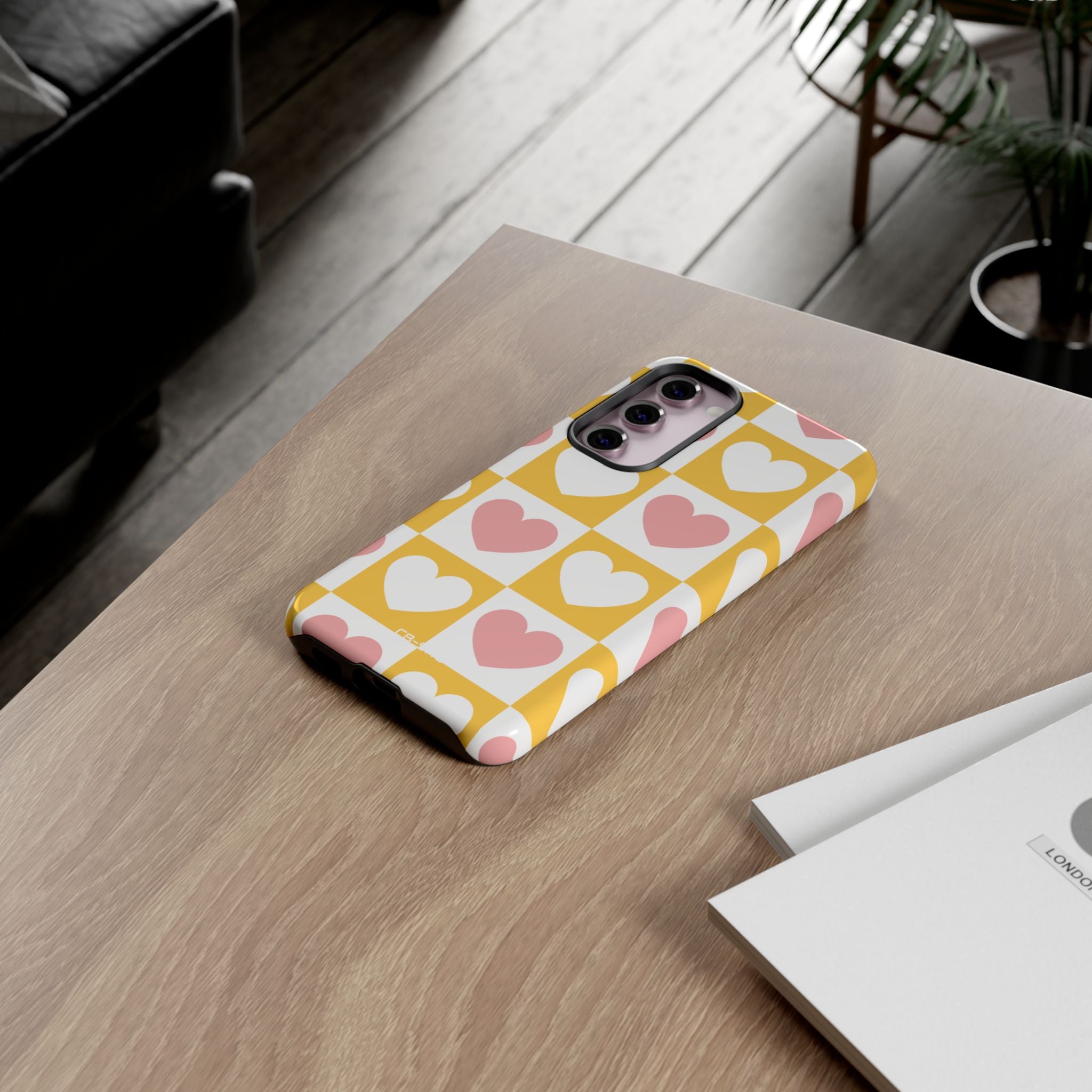 Heart Grid Harmony - Samsung Case