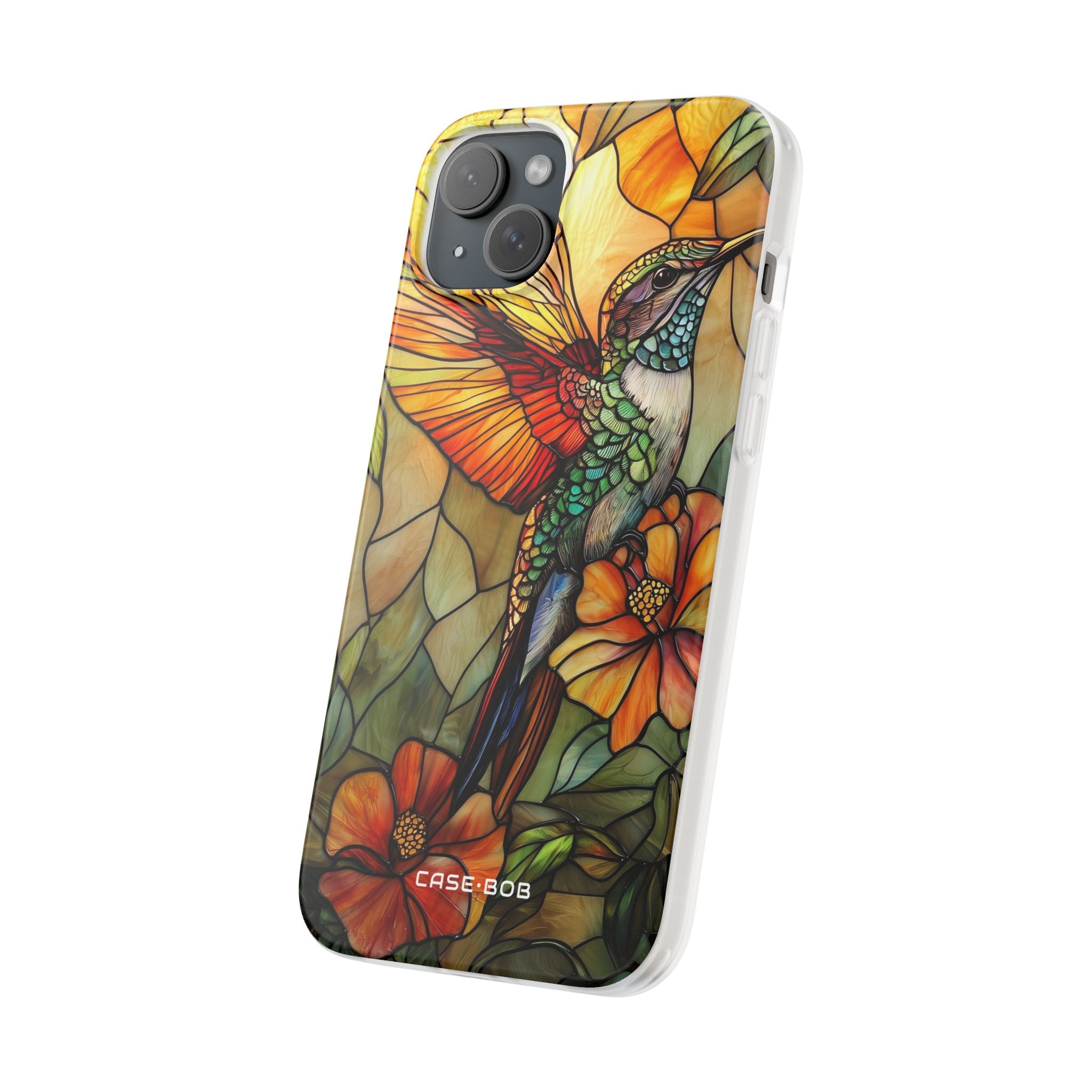 Hummingbird Radiance iPhone 15 Plus Case - Soft