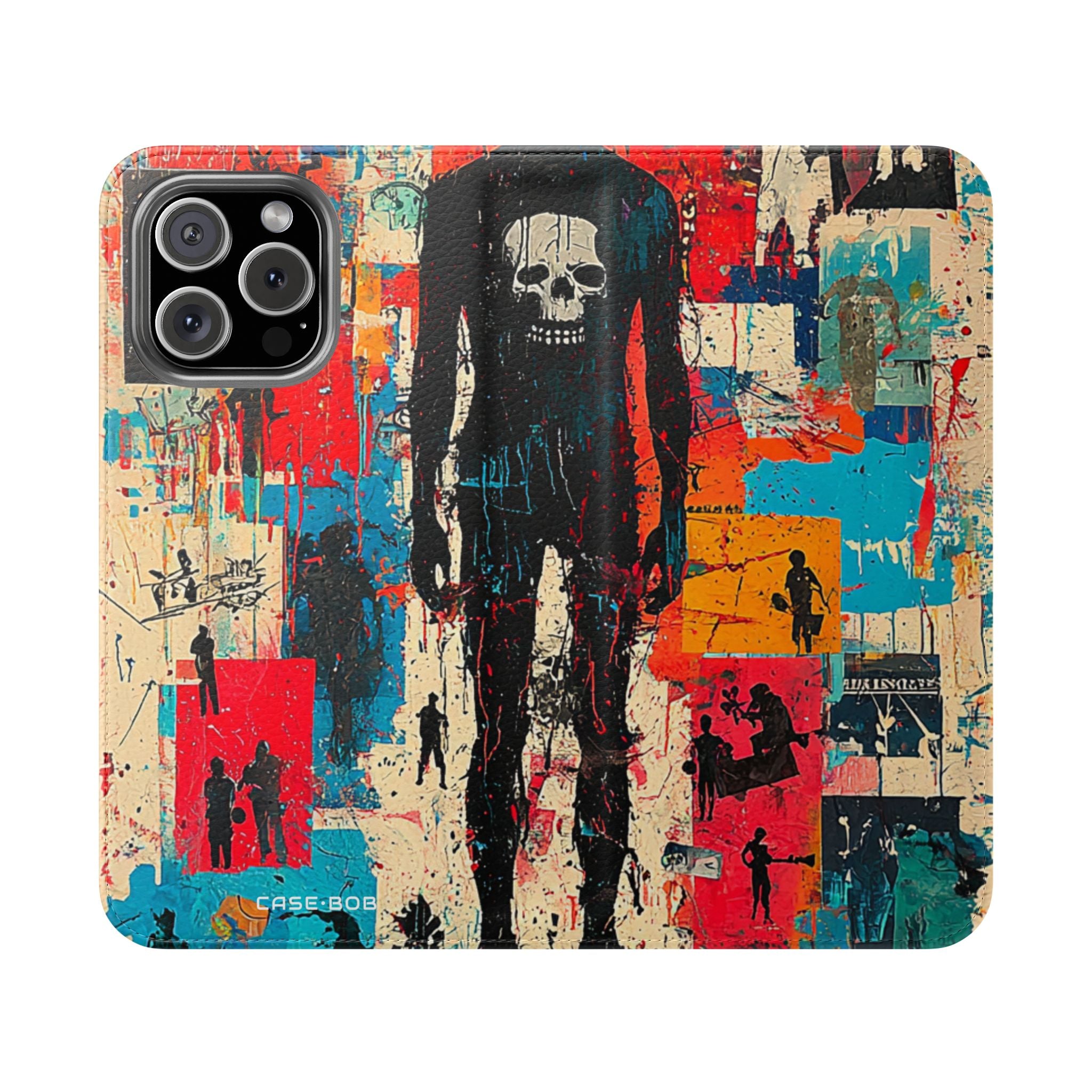 Skull Shadow - iPhone 16 Max Case - Wallet