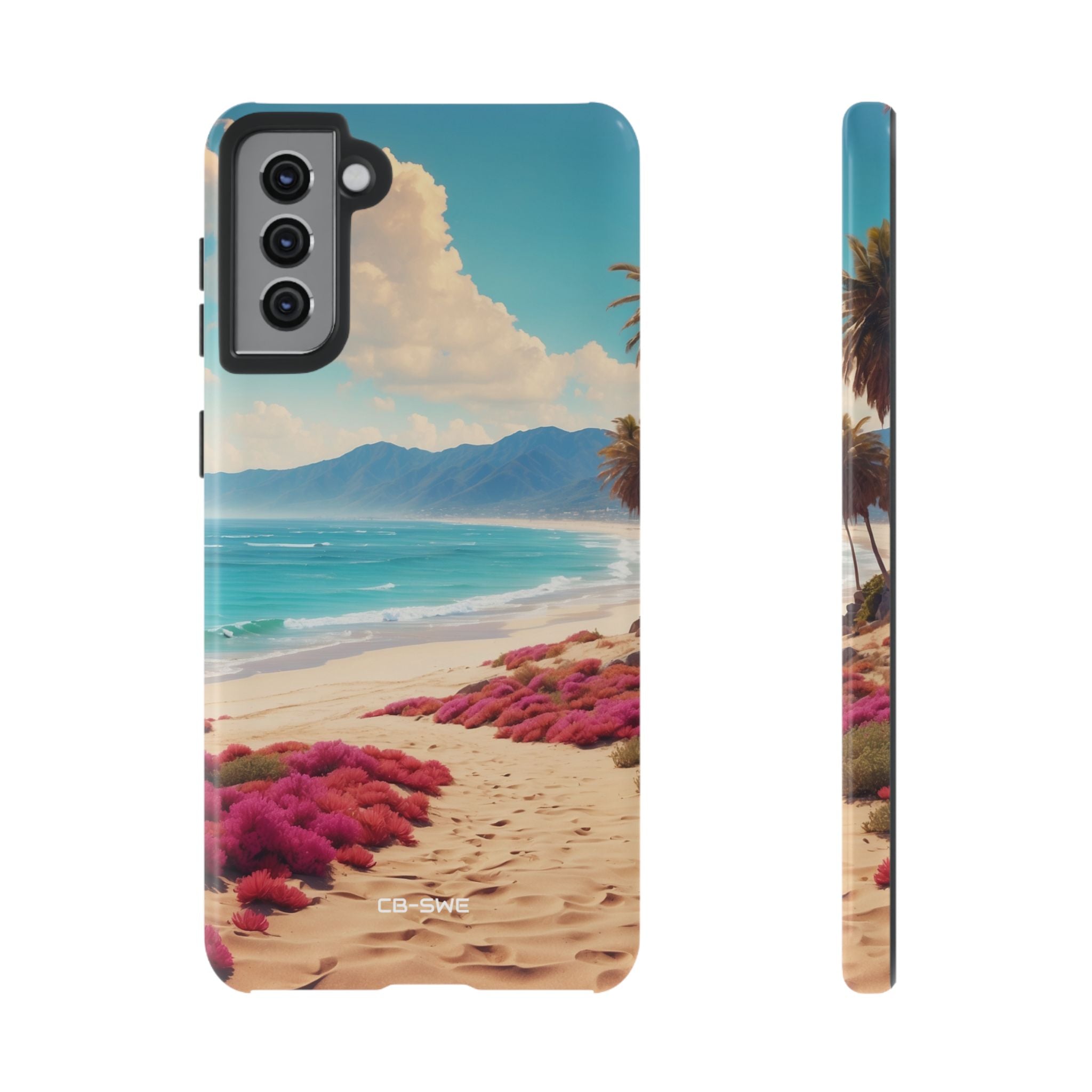 Footprints Trace Sand - Samsung Case