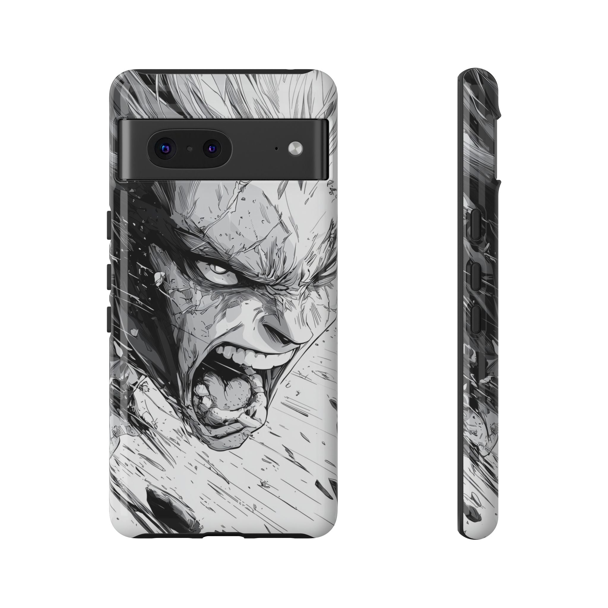 Fierce Emotion Erupts - Google Pixel Case