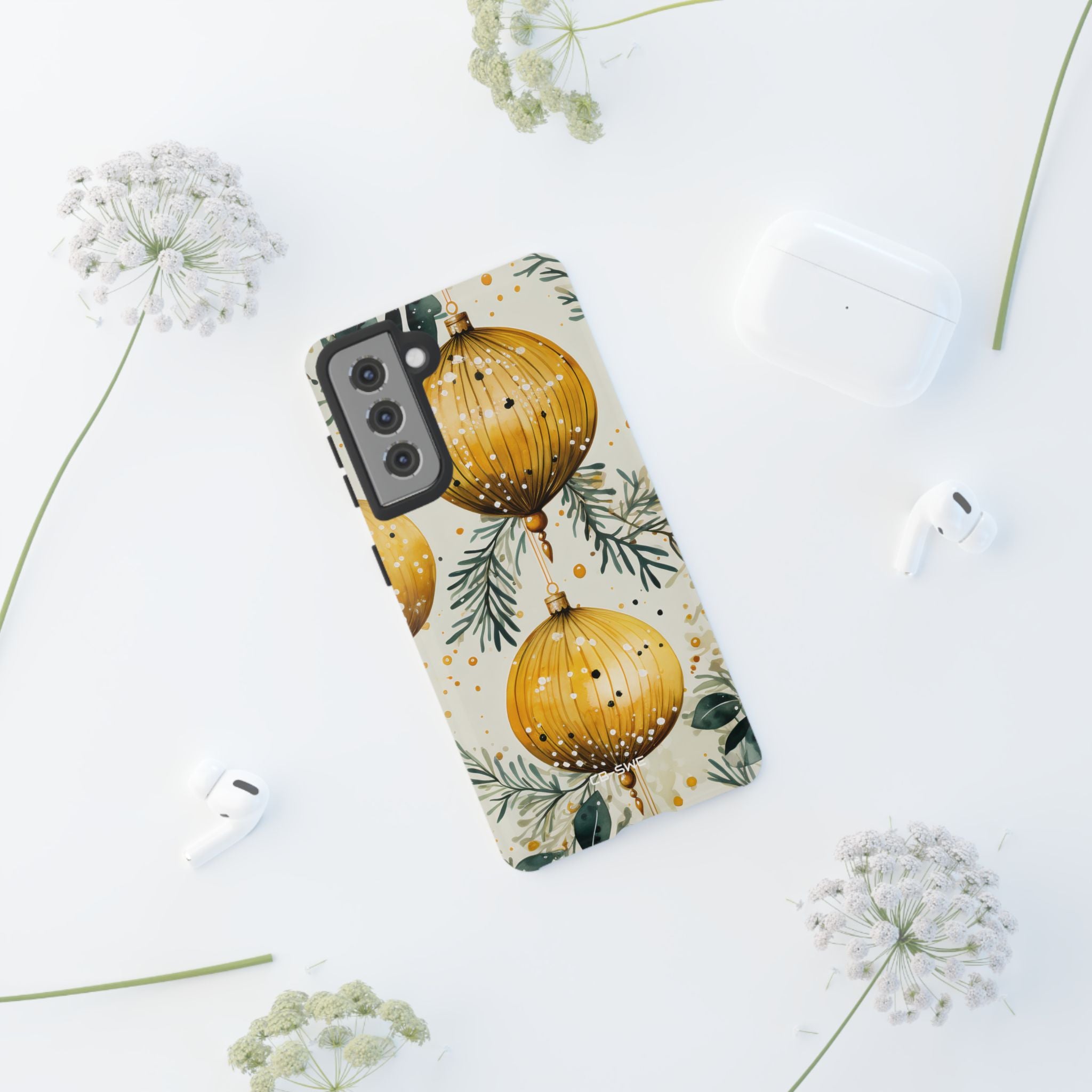 Golden Ornaments Dance - Samsung Case