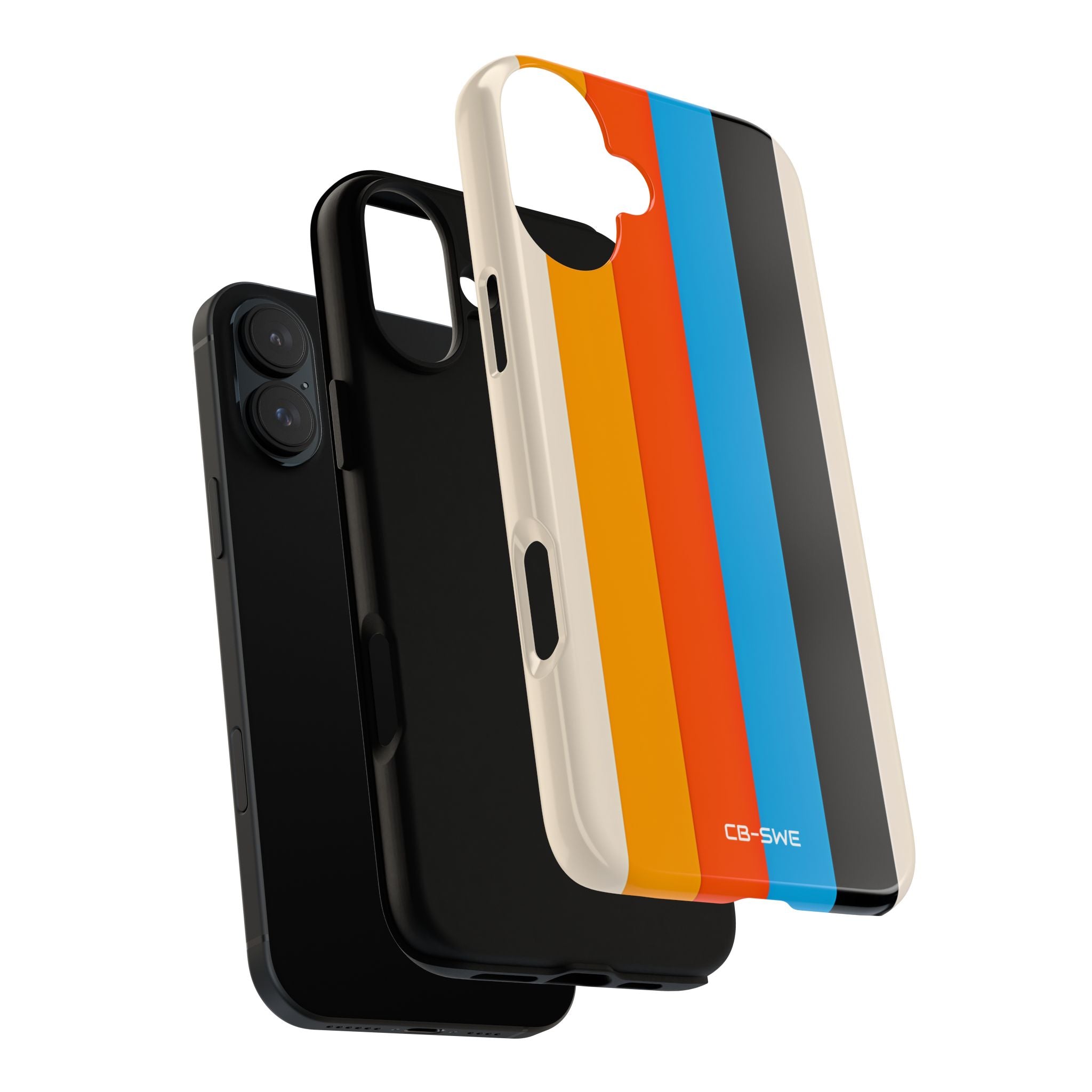 Colorful Harmony Stripes - iPhone Case