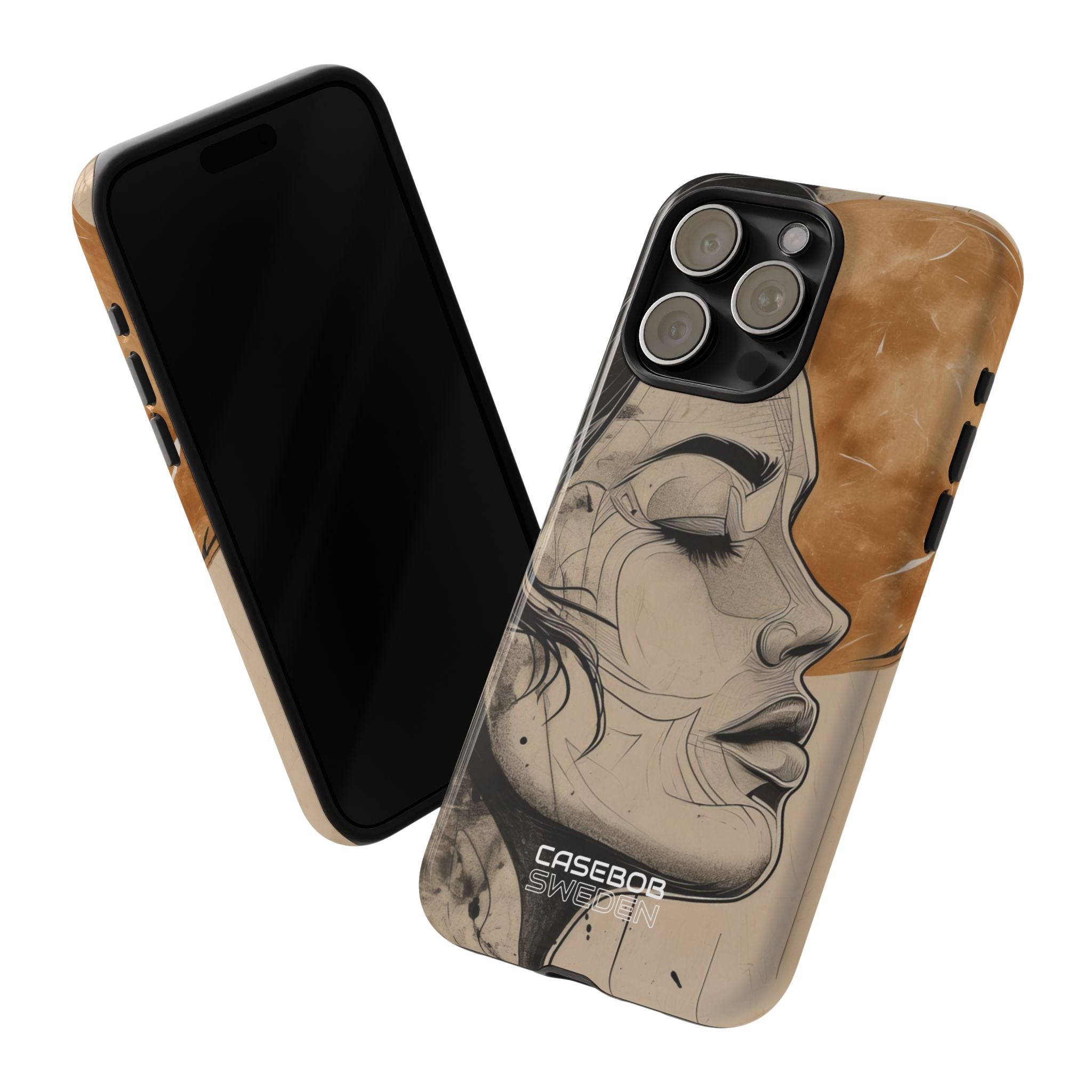 Moonlit Face Flow iPhone 15 - Resistente