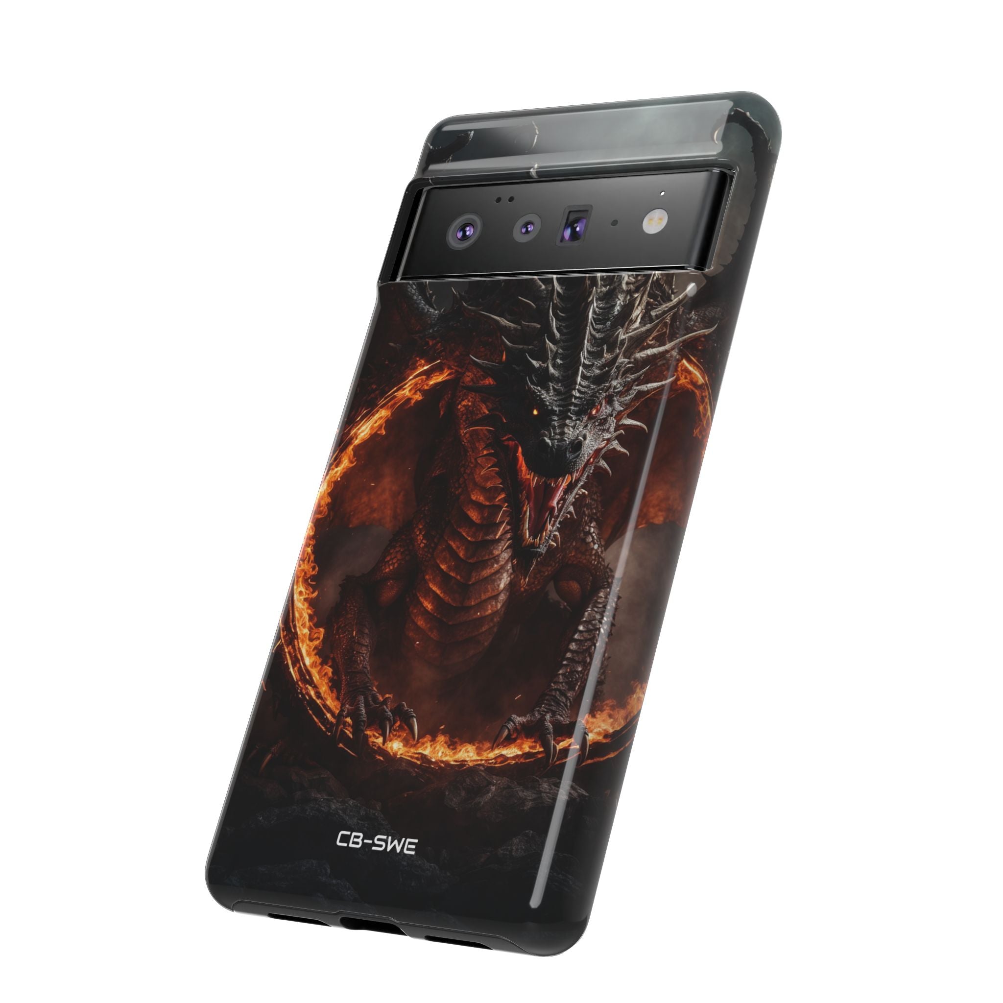 Fiery Dragon Roars - Google Pixel Case