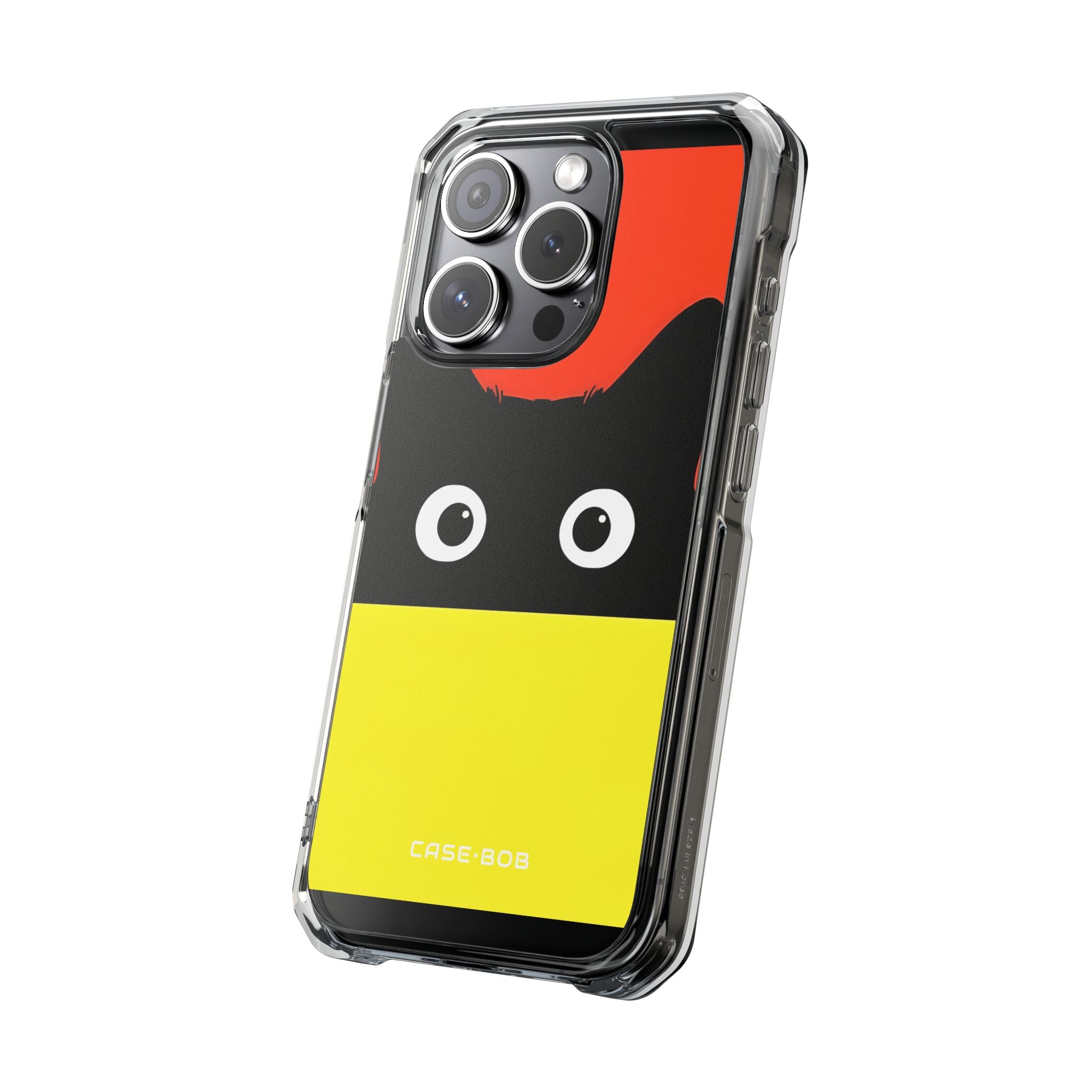 Peekaboo Cat Crimson iPhone 15 Pro Case - Impact