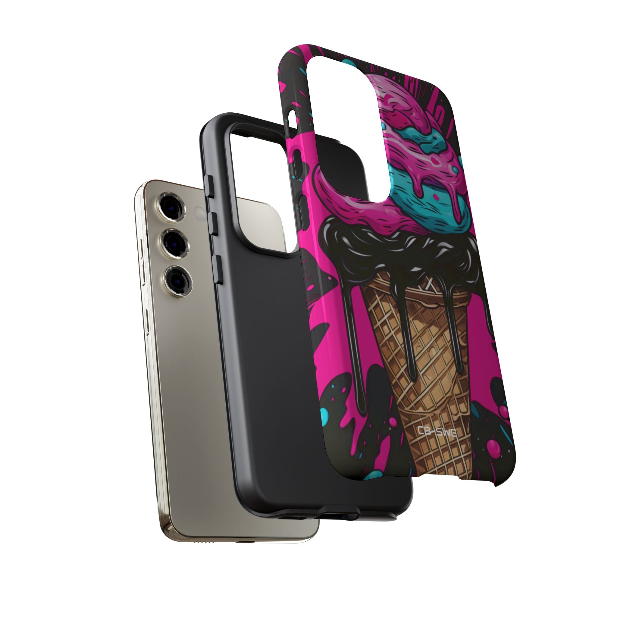 Neon Ice Cream Burst - Samsung Case