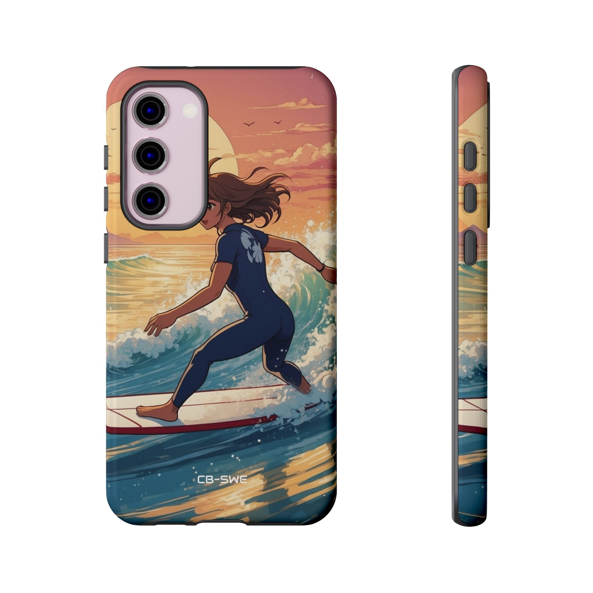 Surfing Into Sunset - Samsung Case