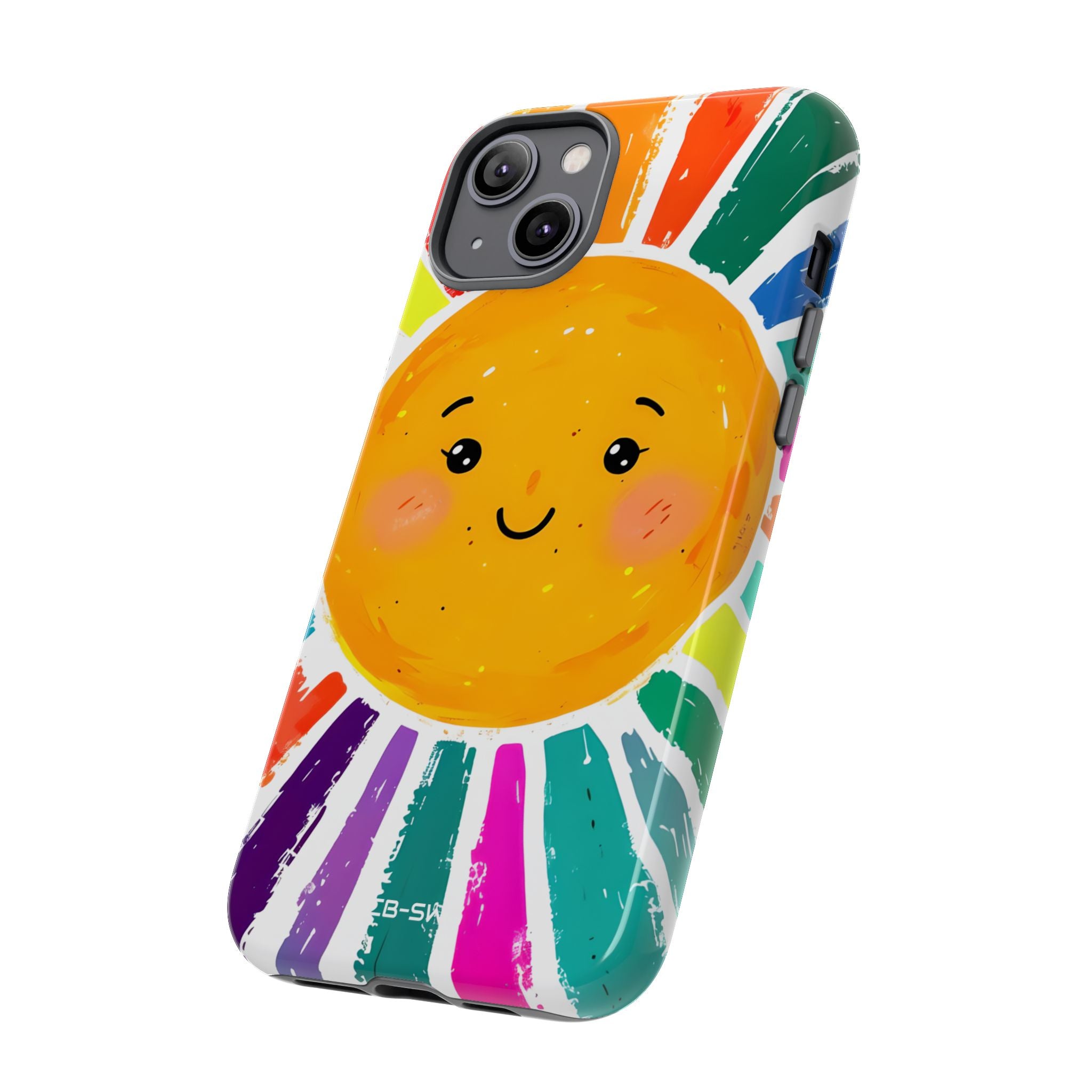 Radiant Smiling Sun - iPhone Case