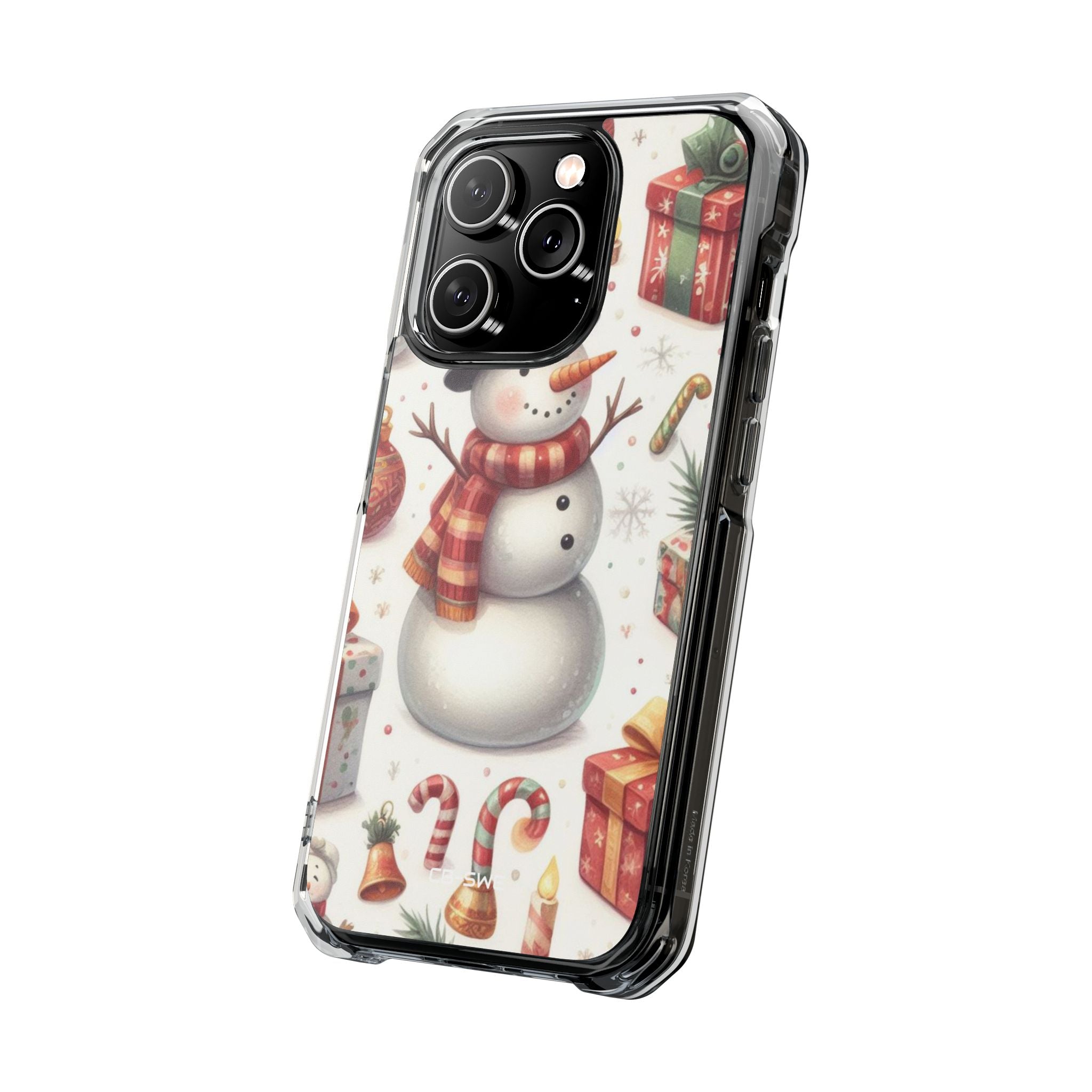 Snowman Welcomes Joy iPhone Case - Impact