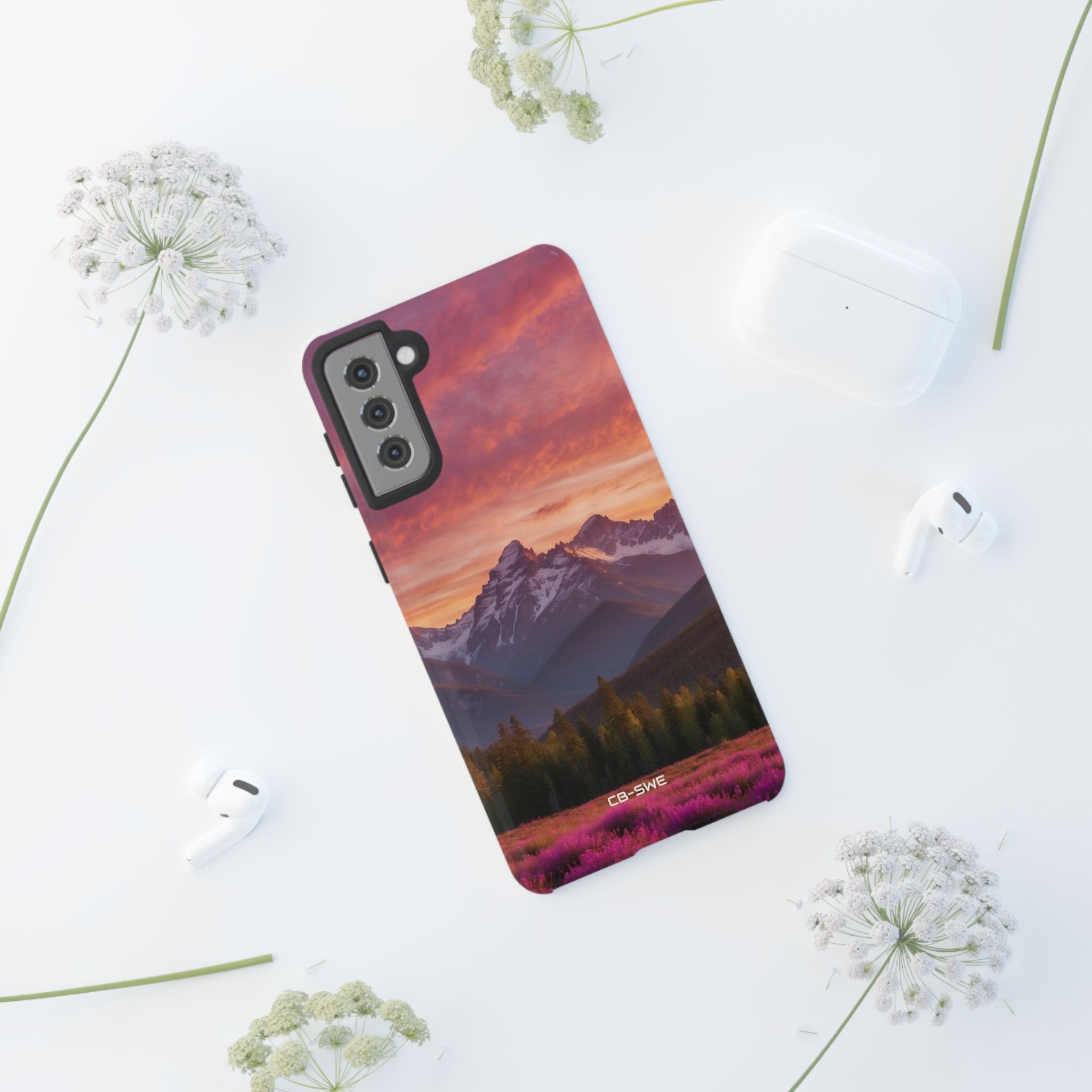 Mountain Peaks Glow - Samsung Case