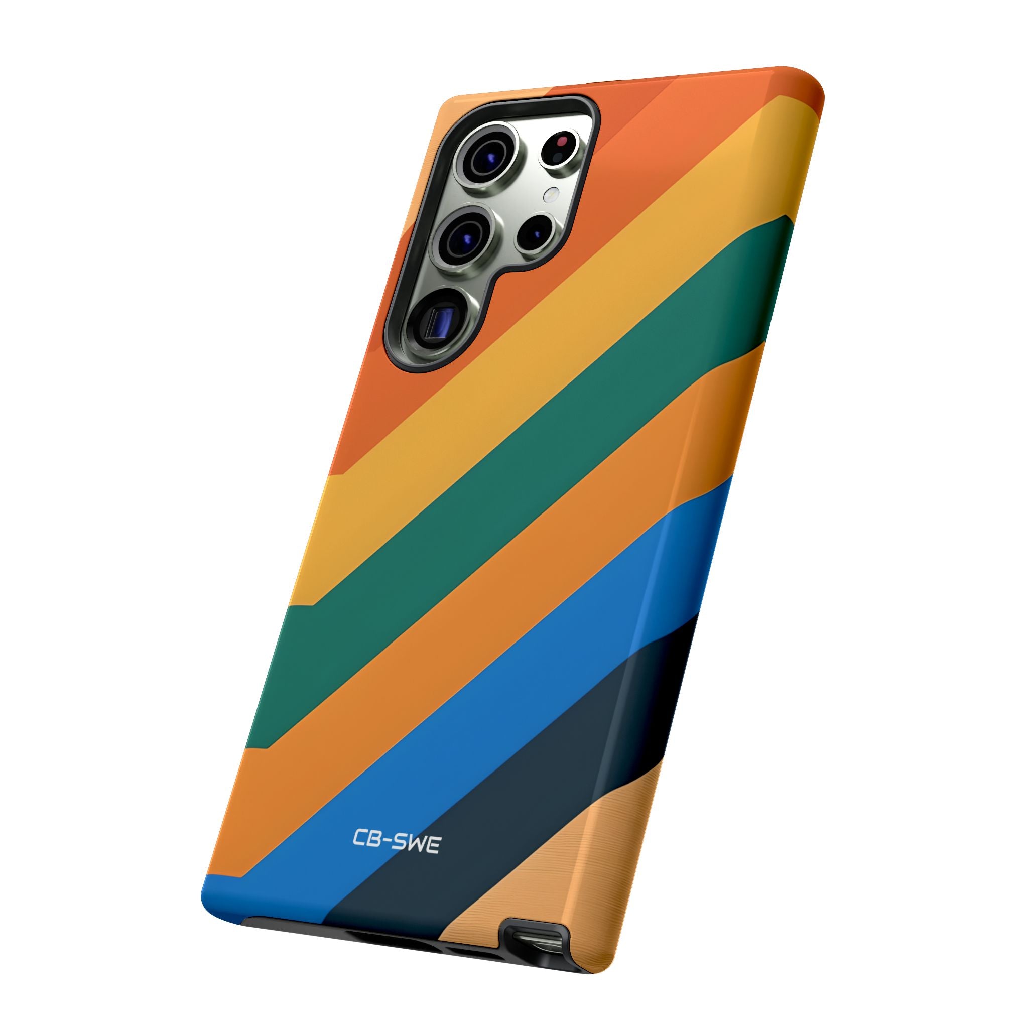 Vibrant Geometric Harmony - Samsung Case