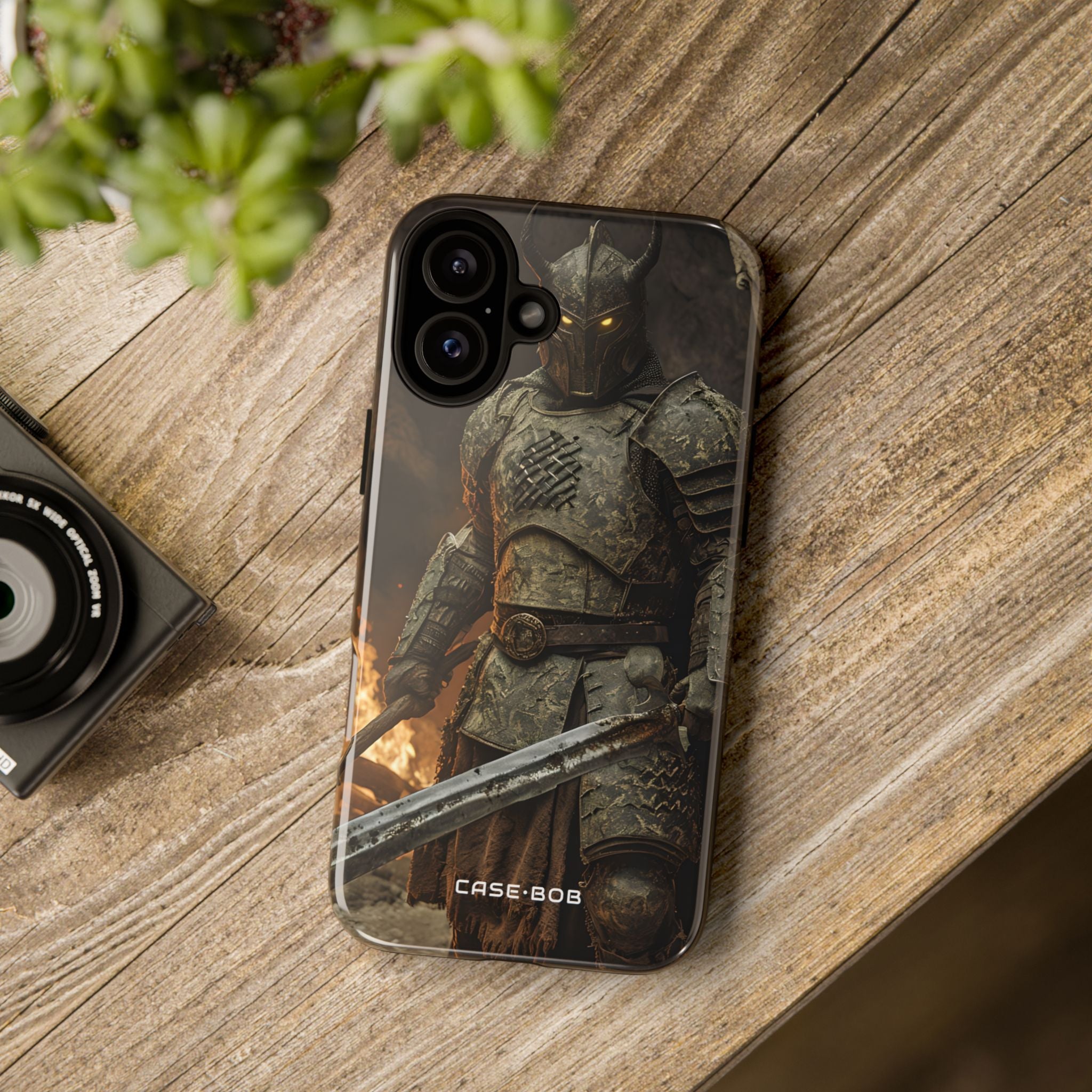 Horned Sentinel iPhone 16 Plus Case - Tough