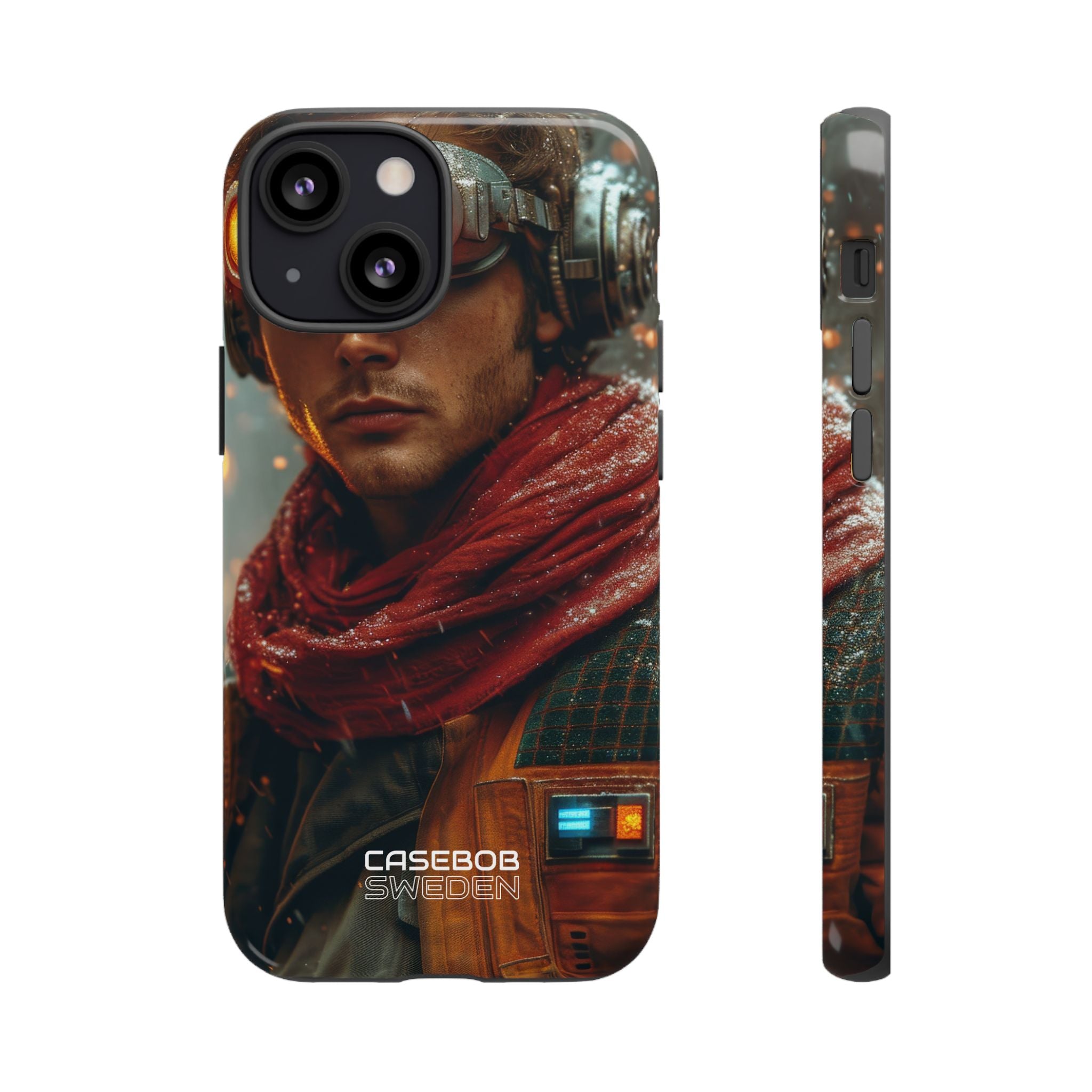 Futuristic Steampunk Explorer iPhone 13 - Tough