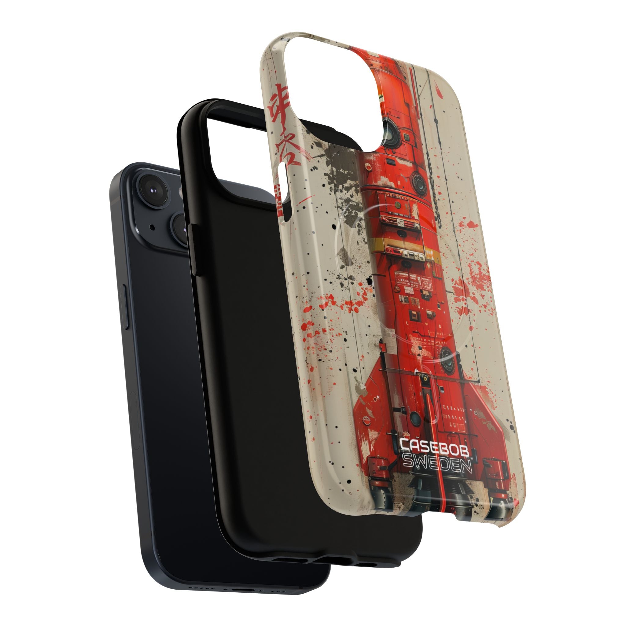 Crimson Rocket Burst iPhone 14 - Tough+