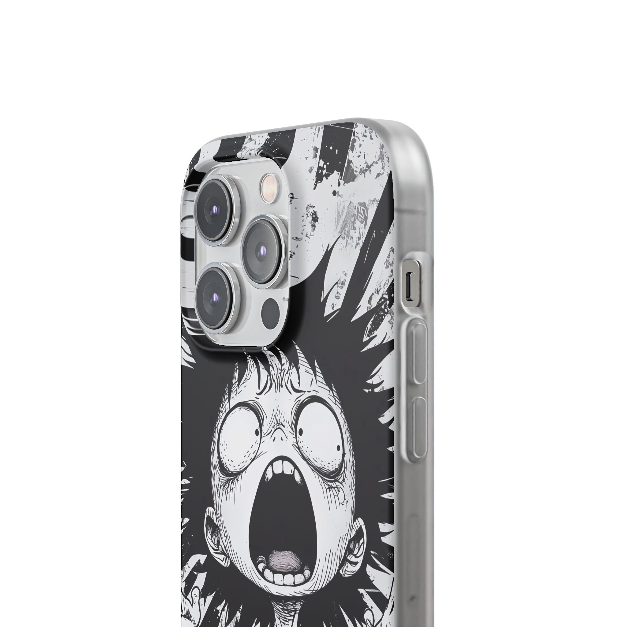 Screaming Stripes iPhone 14 Pro Case - Soft