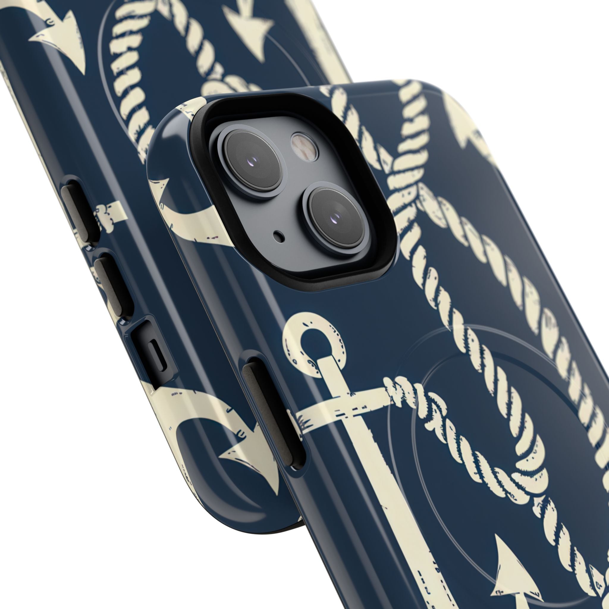 Nautical Anchors Rope iPhone 14 - Tough+