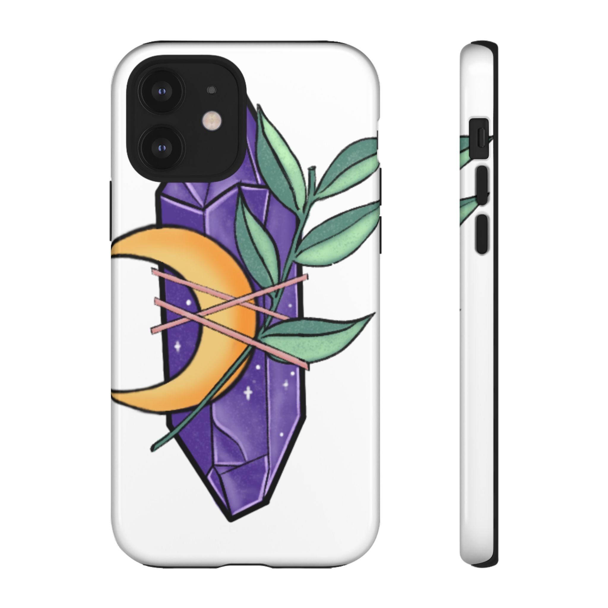 Mystical Moon Crystal - iPhone Case